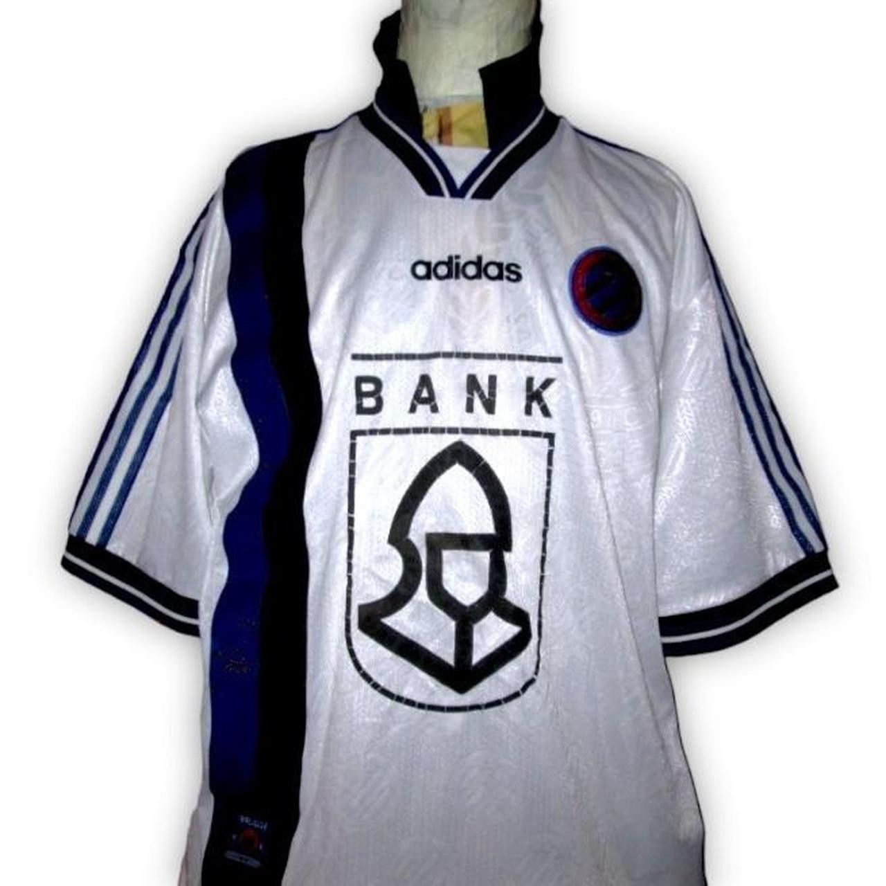 Adidas Club Brugge Kv 1996 1997 Away Shirt Jersey maillot Size US XL / EU 56 / 4 - 3 Thumbnail