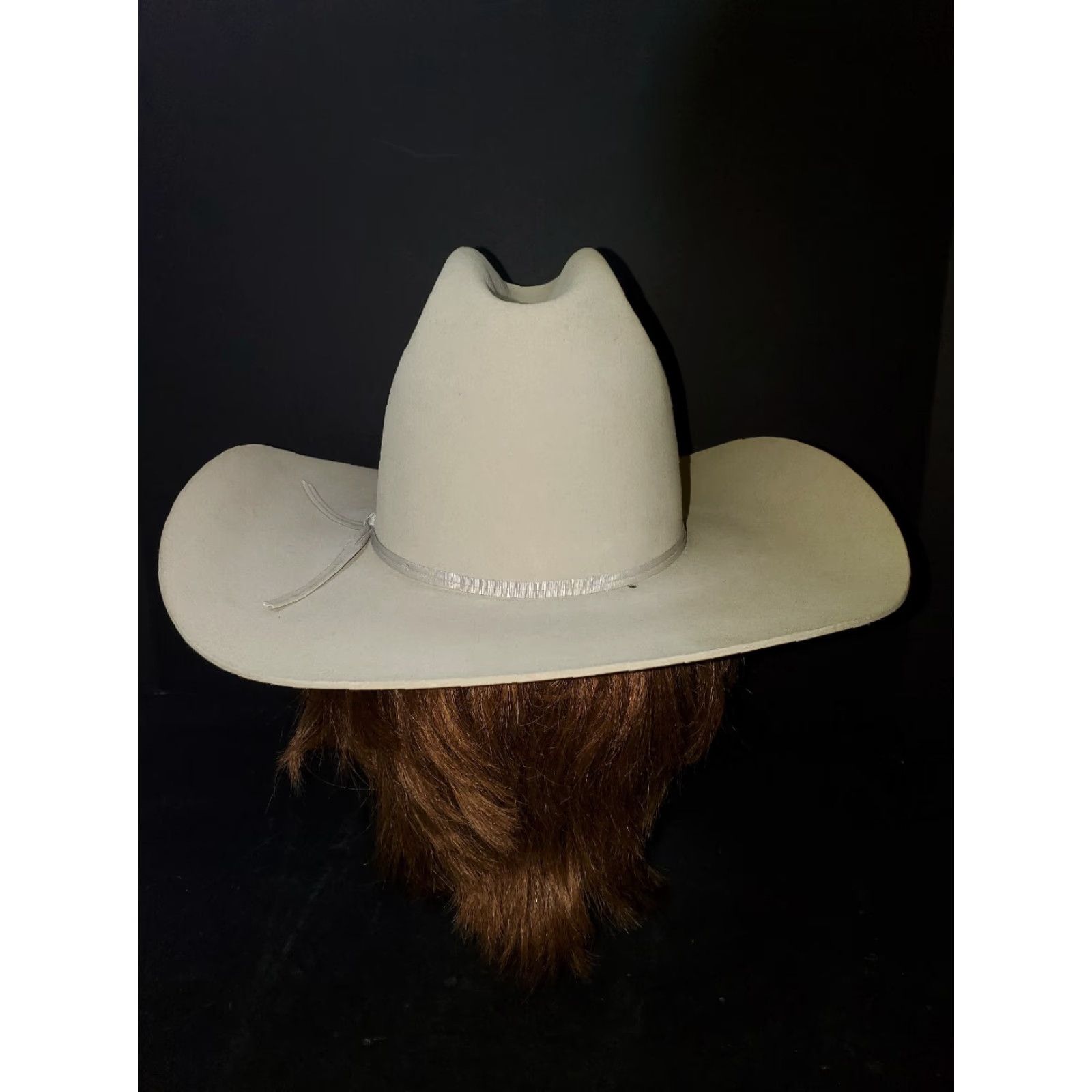 Vintage VINTAGE Resistol Cowboy Hat 3X Beaver Long Oval Ivory Size 6 5/8 Men's Western Size ONE SIZE - 5 Thumbnail
