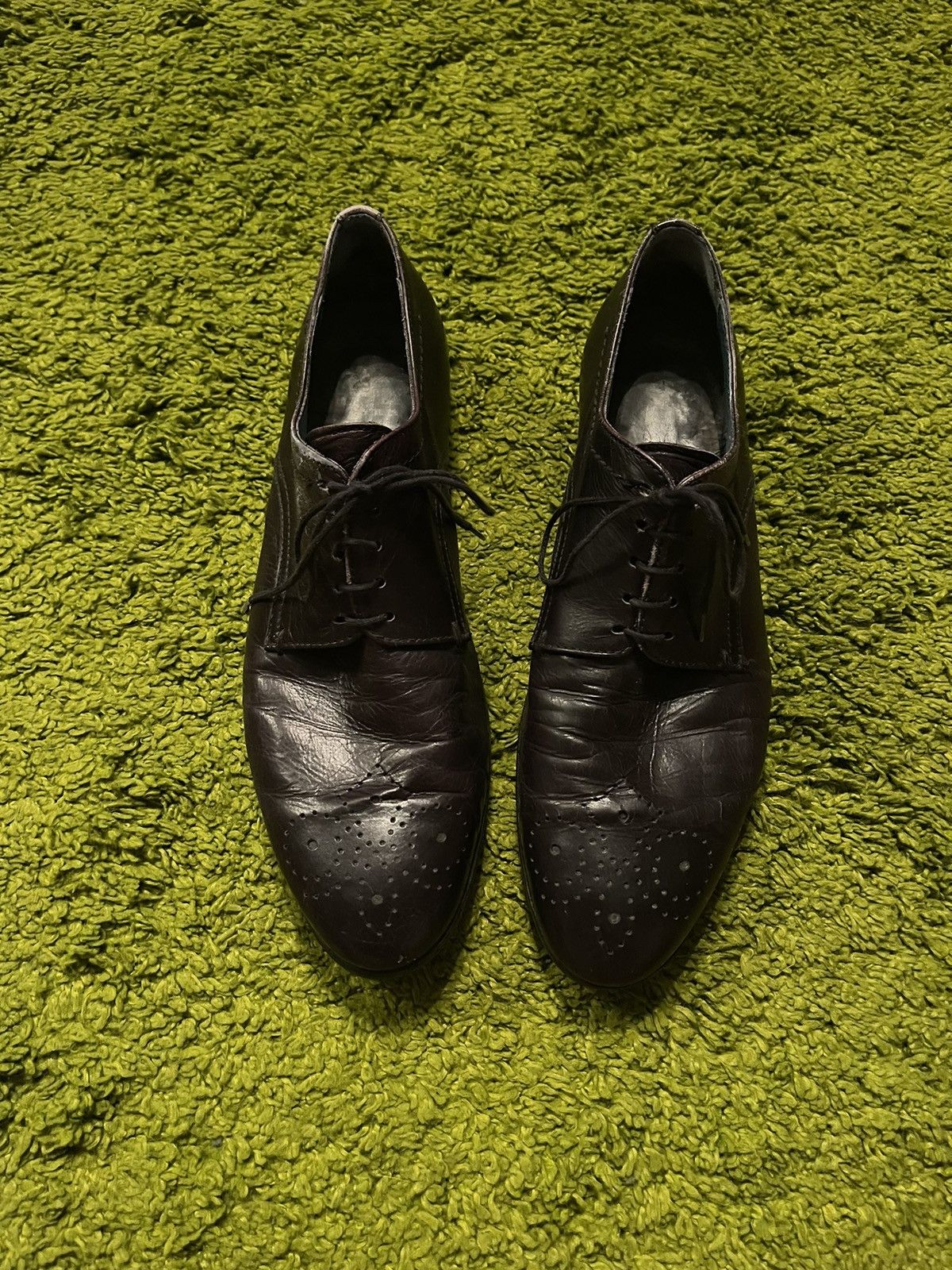 Designer × MoMA Moma avant garde real leather shoes Size US 8 / EU 41 - 2 Thumbnail