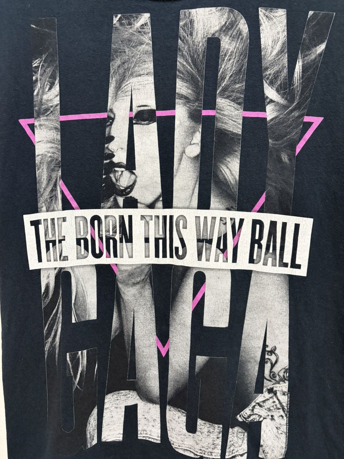 Gildan LADY GAGA 🔥 THE BORN THIS WAY BALL CROPPED SLEEVES GILDAN Size US S / EU 44-46 / 1 - 5 Thumbnail