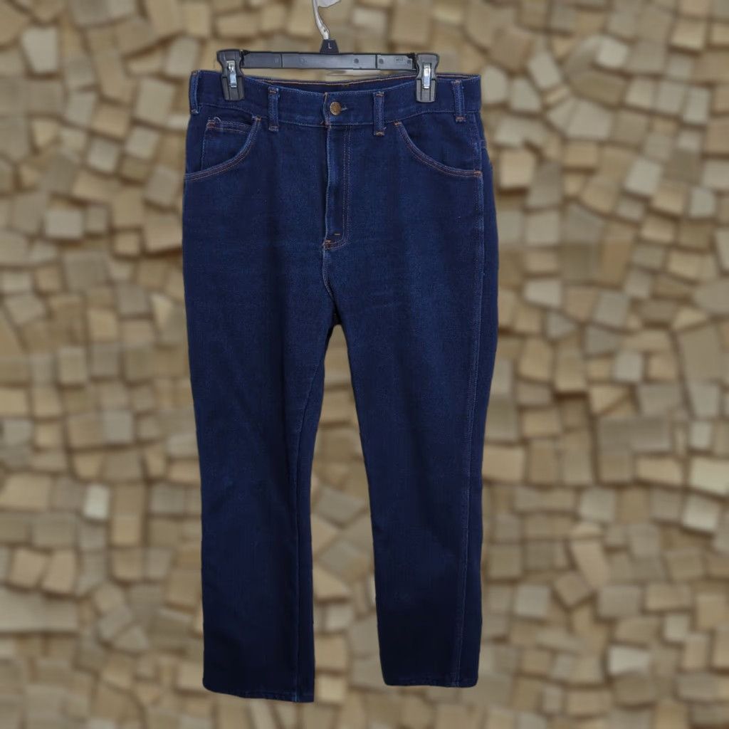 Vintage VINTAGE Key Jeans 32x30 Denim Blue Straight Leg 90s USA Made Jeans Mens Regular Pant Blue Size US 32 / EU 48 - 1 Thumbnail