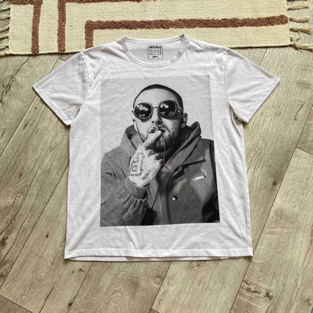 Band Tees MAC MILLER WITH SUNGLASSES PRINT T SHIRT Size US L / EU 52-54 / 3 - 1 Thumbnail