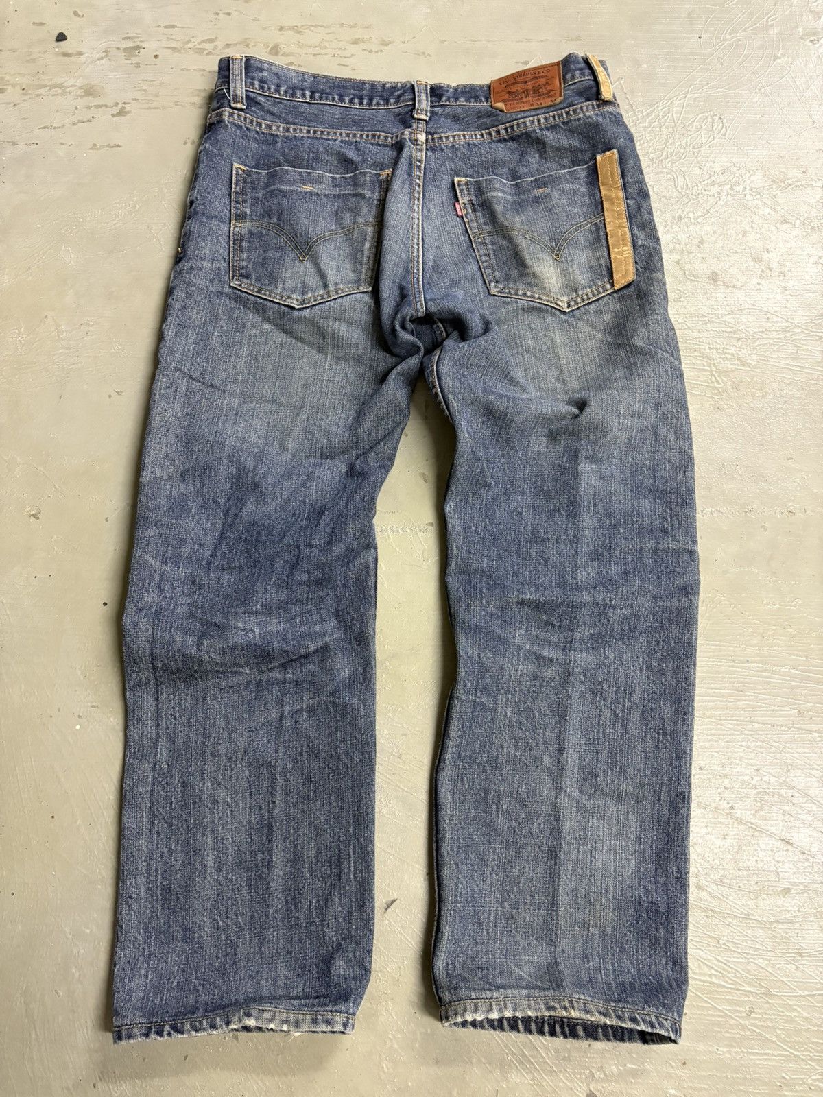 Levi's Vintage Selvedge Big E Levis Engineered Jeans 36x29 Size US 36 / EU 52 - 15 Thumbnail