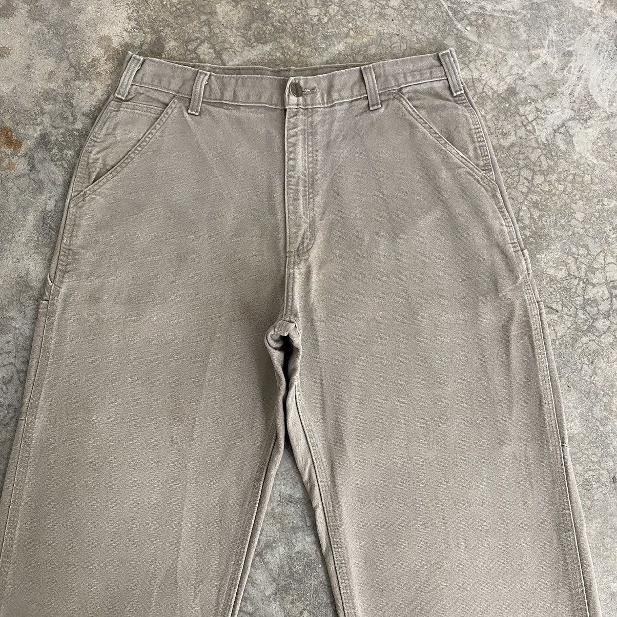 Carhartt Vintage Carhartt Desert Grey Carpenter Work Pants Size US 34 / EU 50 - 2 Thumbnail
