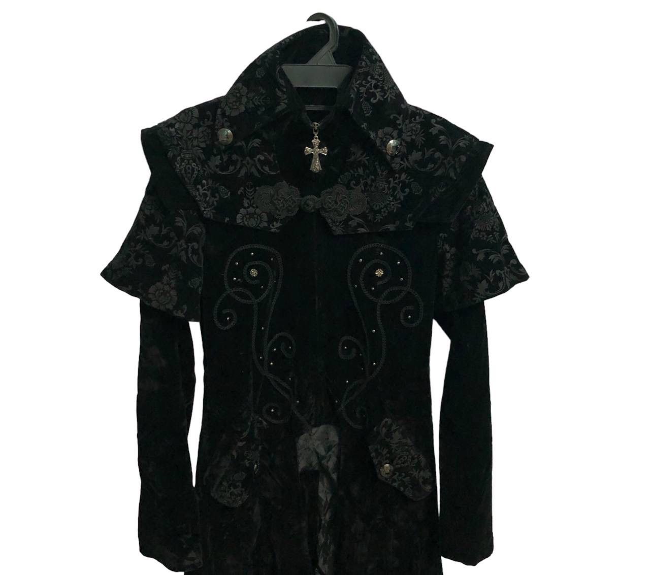 If Six Was Nine Rare! Devil Fashion Punk Gothic Long Jacket Size US S / EU 44-46 / 1 - 3 Thumbnail