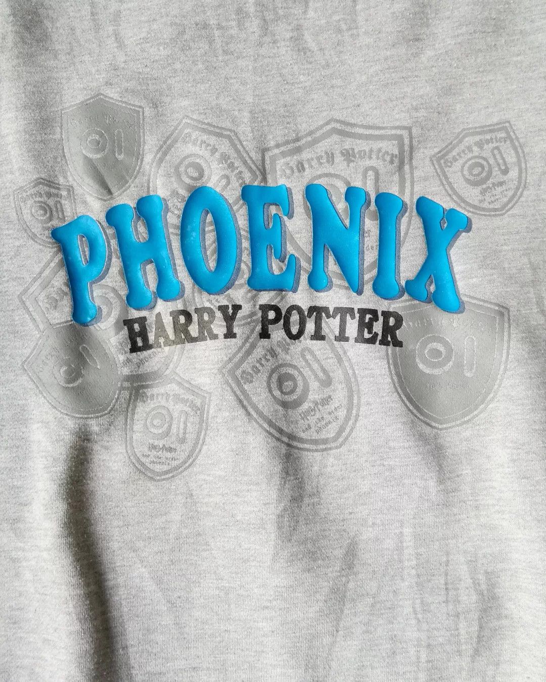 Anime × Vintage Vintage Harry Potter Phoenix Grey Y2K 00's Crewneck Size US L / EU 52-54 / 3 - 2 Thumbnail