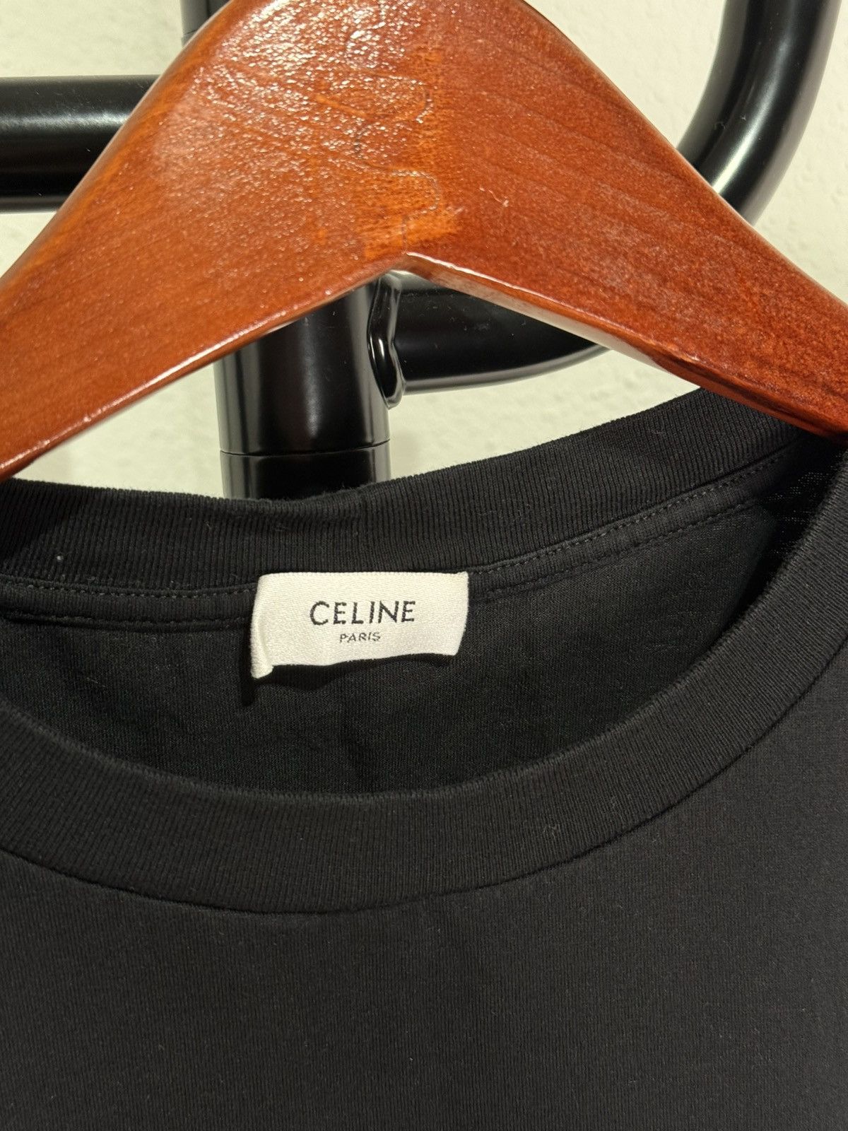 Celine Celine Gradient Logo T Shirt Size US M / EU 48-50 / 2 - 3 Thumbnail