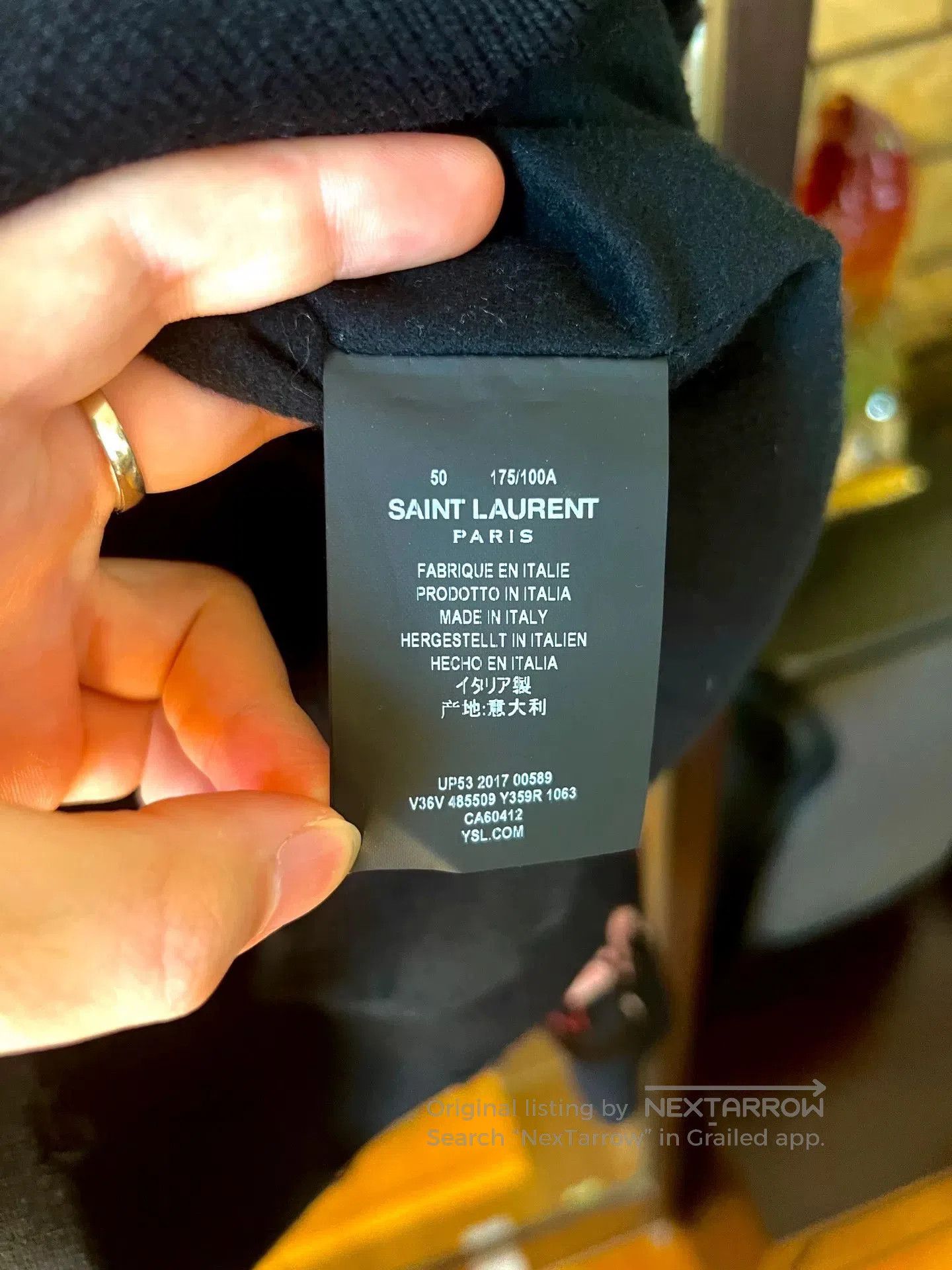 Yves Saint Laurent saint laurent flamingo silk bomber jacket. Size M / US 6-8 / IT 42-44 - 5 Thumbnail