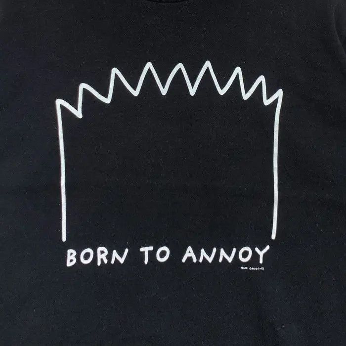 The Simpsons UNIQLO x THE SIMPSONS Born To Annoy Baggy Tee Shirt Size L / US 10 / IT 46 - 3 Thumbnail