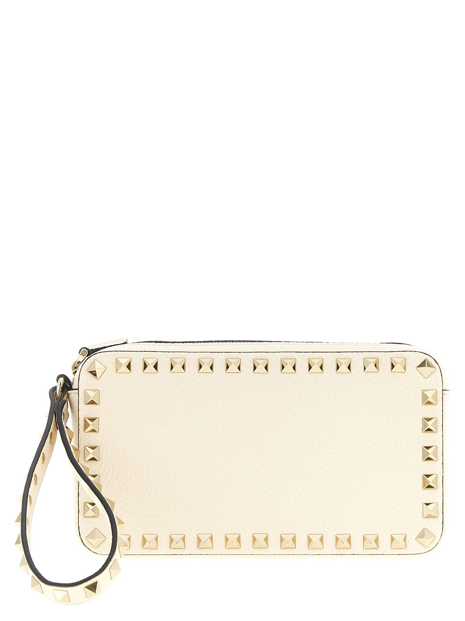 Valentino Valentino Garavani 'Rockstud' Clutch Bag Size ONE SIZE - 1 Thumbnail