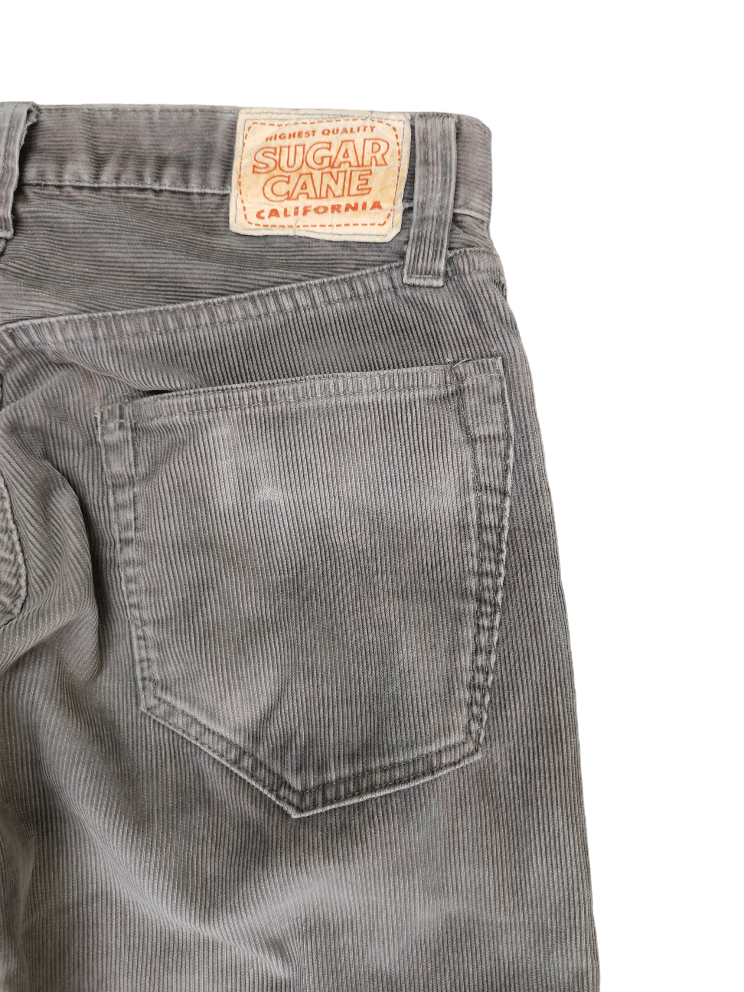 Sugar Cane Vintage 90s Sugarcane Corduroy Denim Pants Toyo Enterprise Size US 31 - 6 Thumbnail