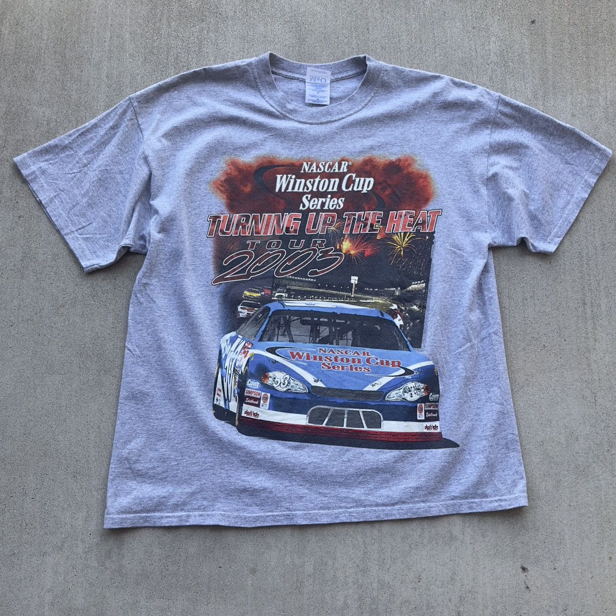 NASCAR × Vintage Vintage NASCAR Winston Cup Series 2003 Tour Mens Shirt XL Size US XL / EU 56 / 4 - 1 Thumbnail