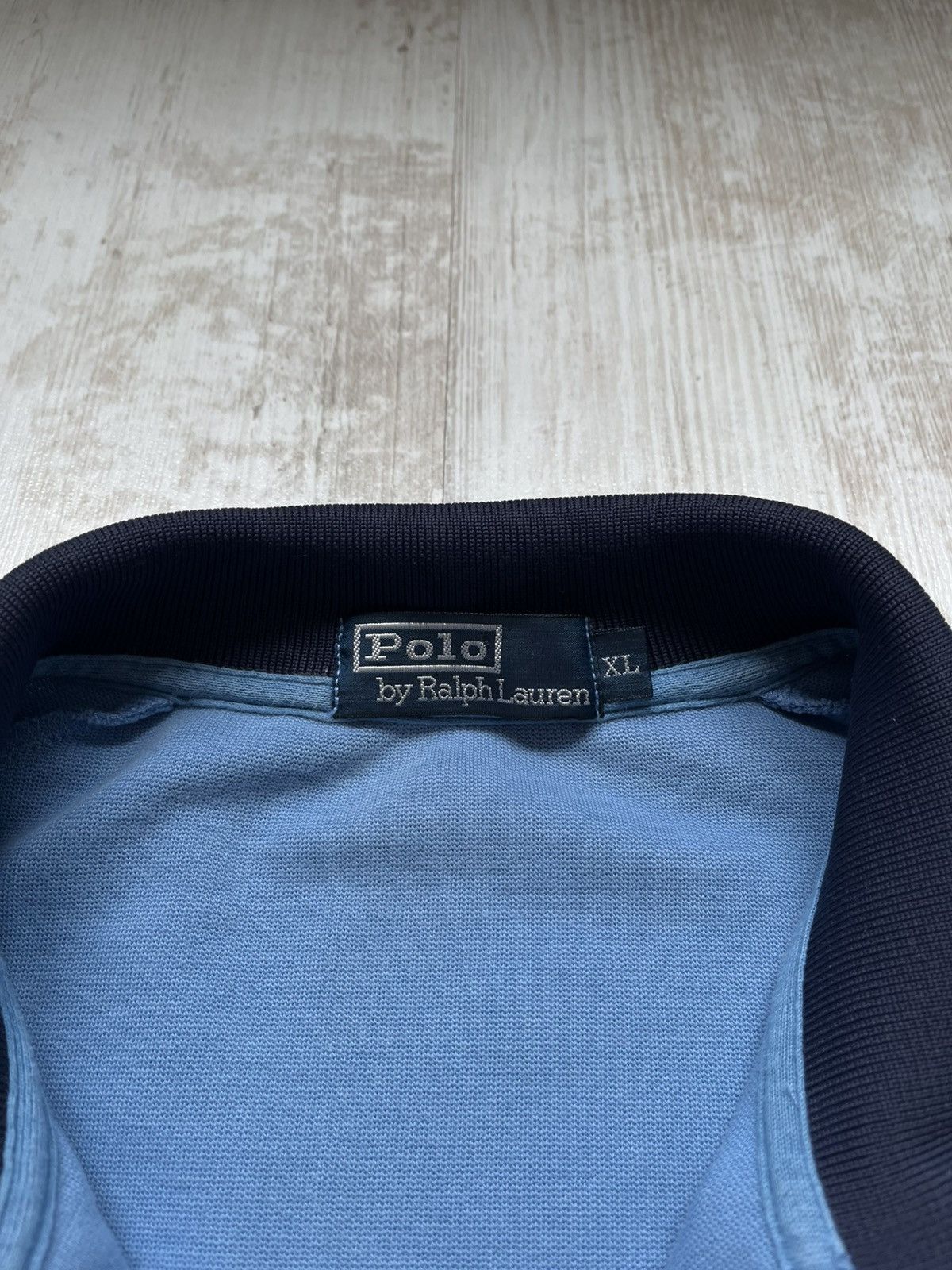 Polo Ralph Lauren × Vintage Vintage 90s Polo RL Blue Track Jacket Full Zip Logo Athletic Size US XL / EU 56 / 4 - 8 Thumbnail