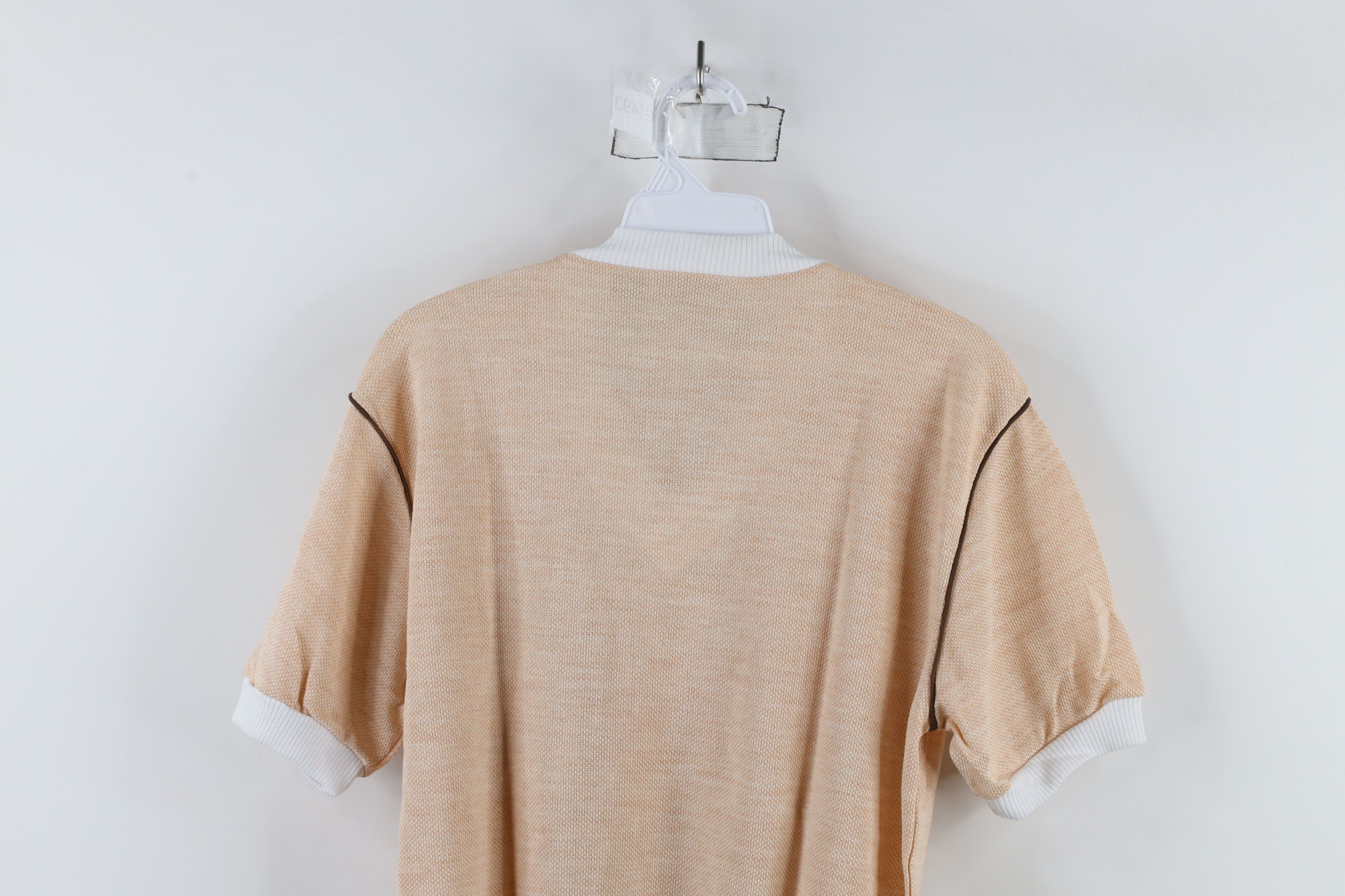 Vintage Vintage 70s Streetwear Thermal Knit Pullover Ringer T-Shirt Size US M / EU 48-50 / 2 - 10 Thumbnail