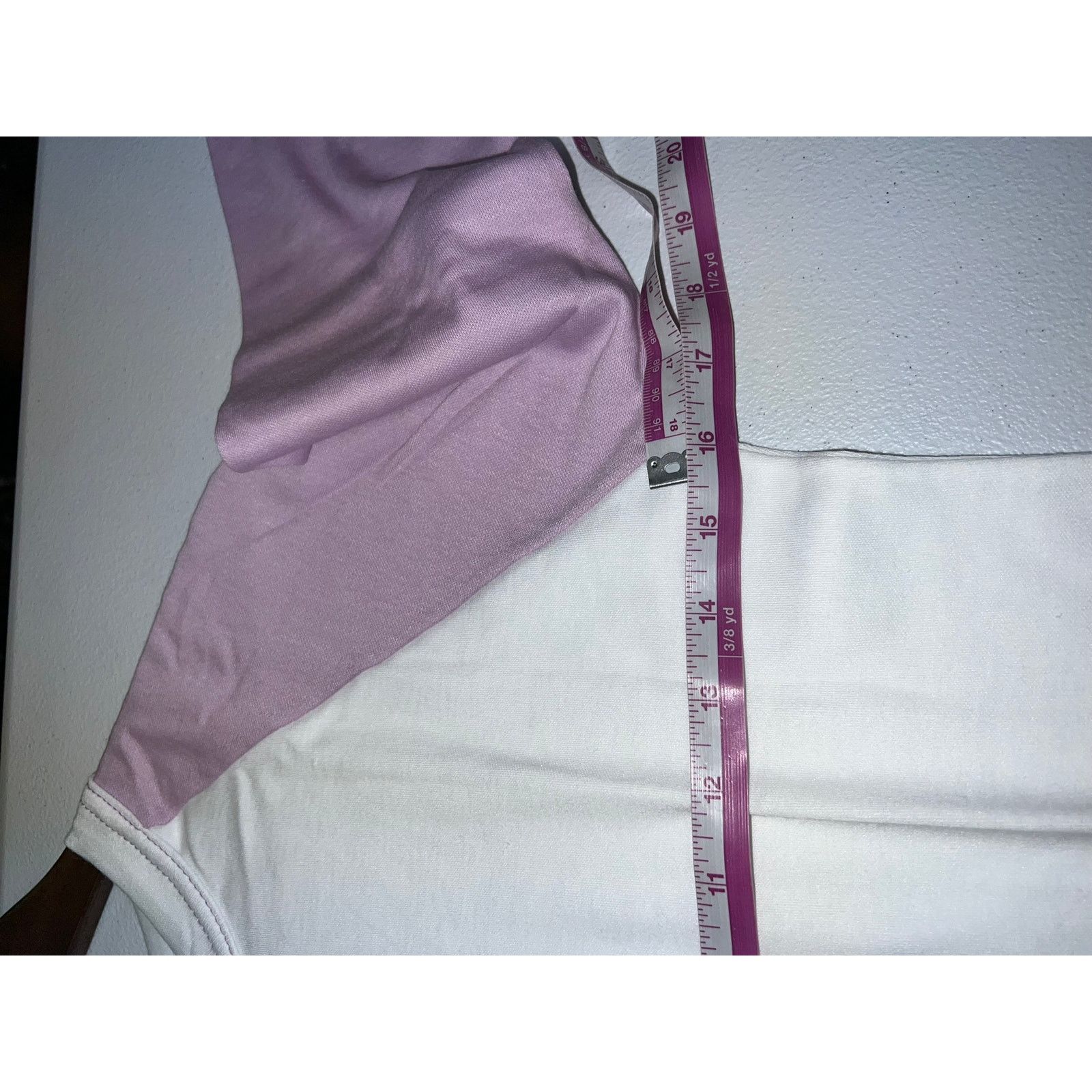 Vintage Women's 80s Vintage Lucky Star White Purple Raglan Shirt M Size M / US 6-8 / IT 42-44 - 9 Thumbnail