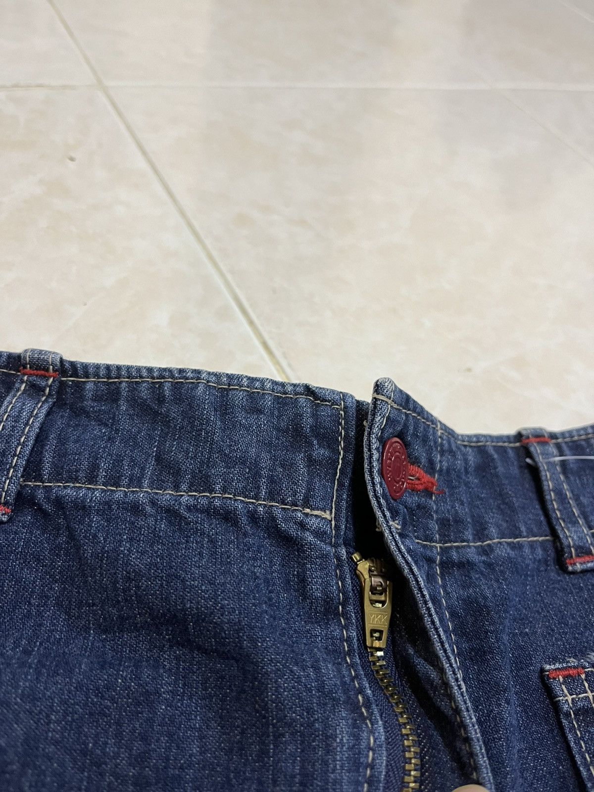 Hysteric Glamour Super Rare Vintage Hysteric Glamour Maxi Jeans Skirt Size 28" / US 6 / IT 42 - 6 Thumbnail