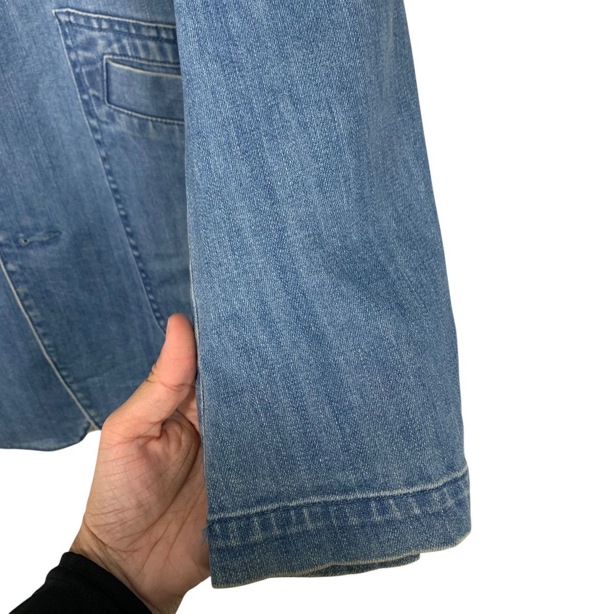 Gramicci GRAMICCI Embroidery Small Logo Work Denim Jacket #2145-C95 Size US XL / EU 56 / 4 - 13 Thumbnail