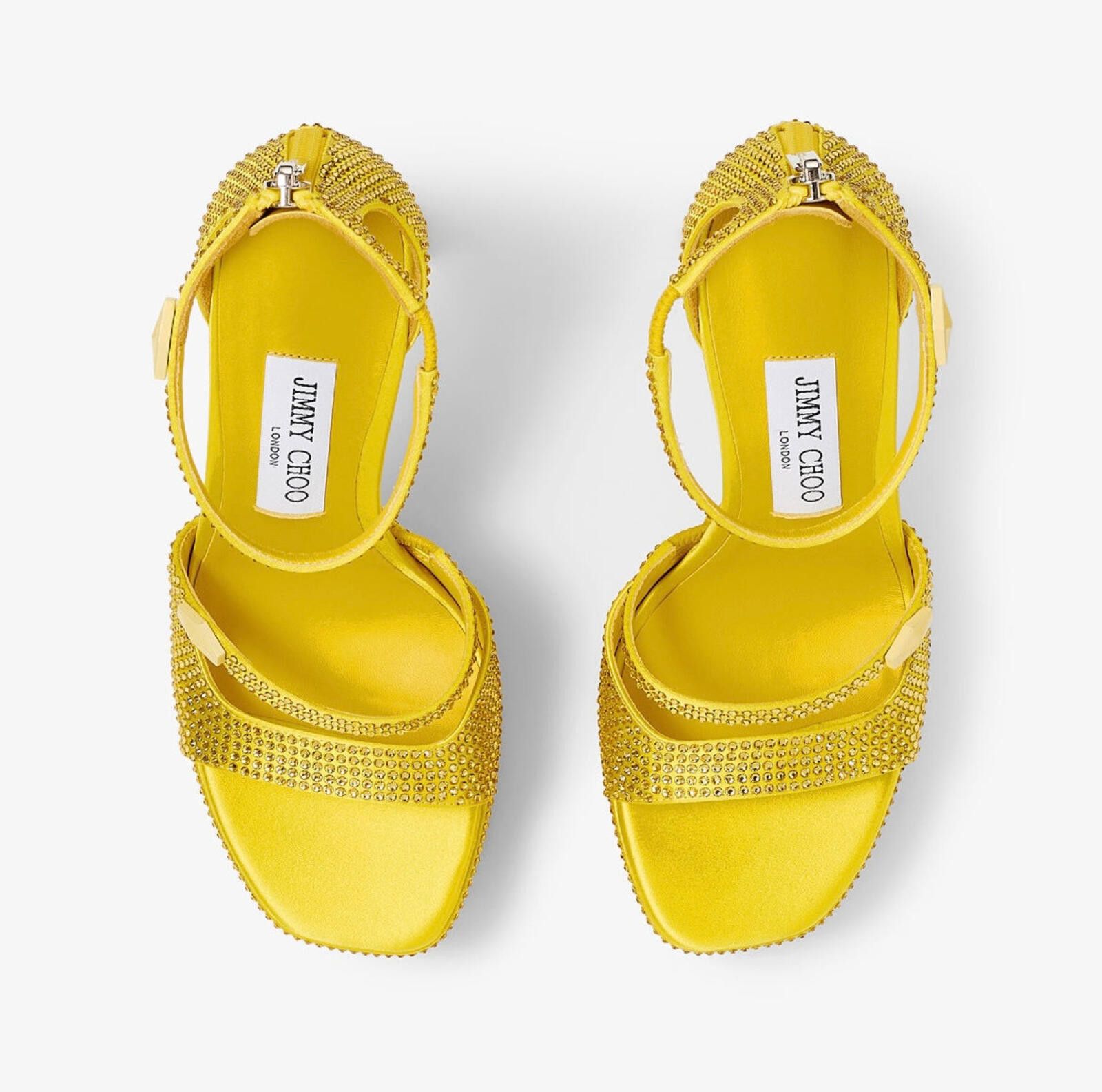 Jimmy Choo Jimmy Choo Clarissa Crystal Platforms Size US 7.5 / IT 37.5 - 3 Thumbnail
