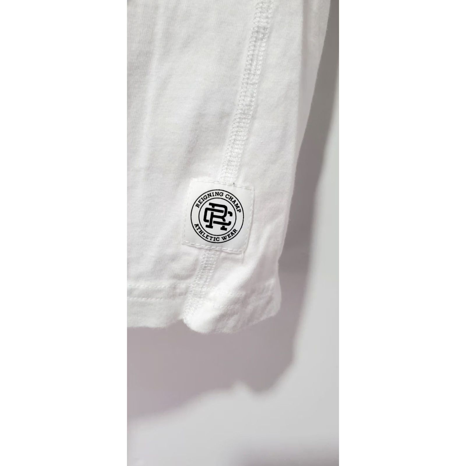 Reigning Champ White Athletic Wear T Shirt, Size Medium Men’s, Men's — image 3 of 6