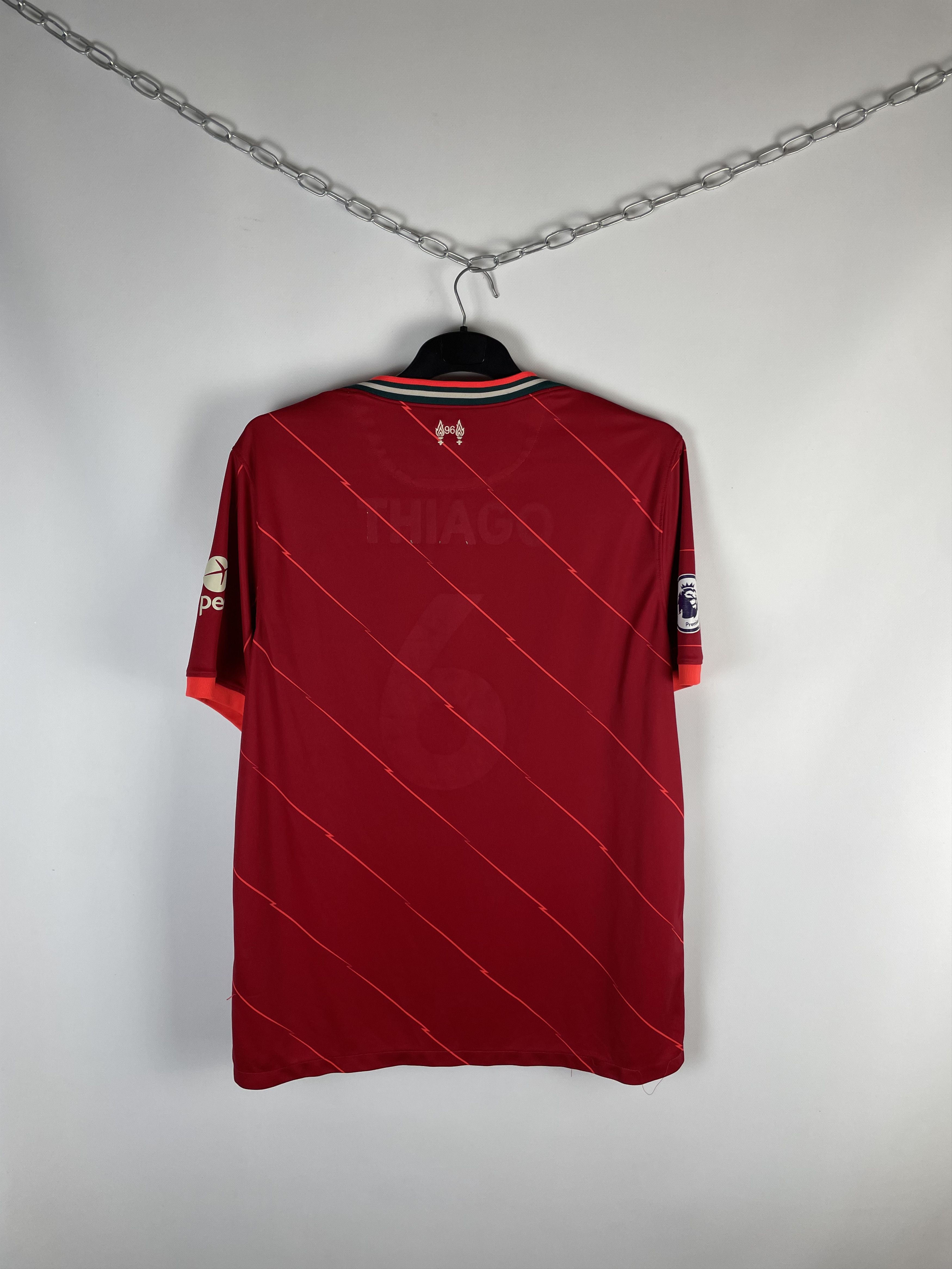 Nike VINTAGE NIKE LIVERPOOL FC SOCCER JERSEY SHIRT Y2K Size US XXL / EU 58 / 5 - 11 Thumbnail