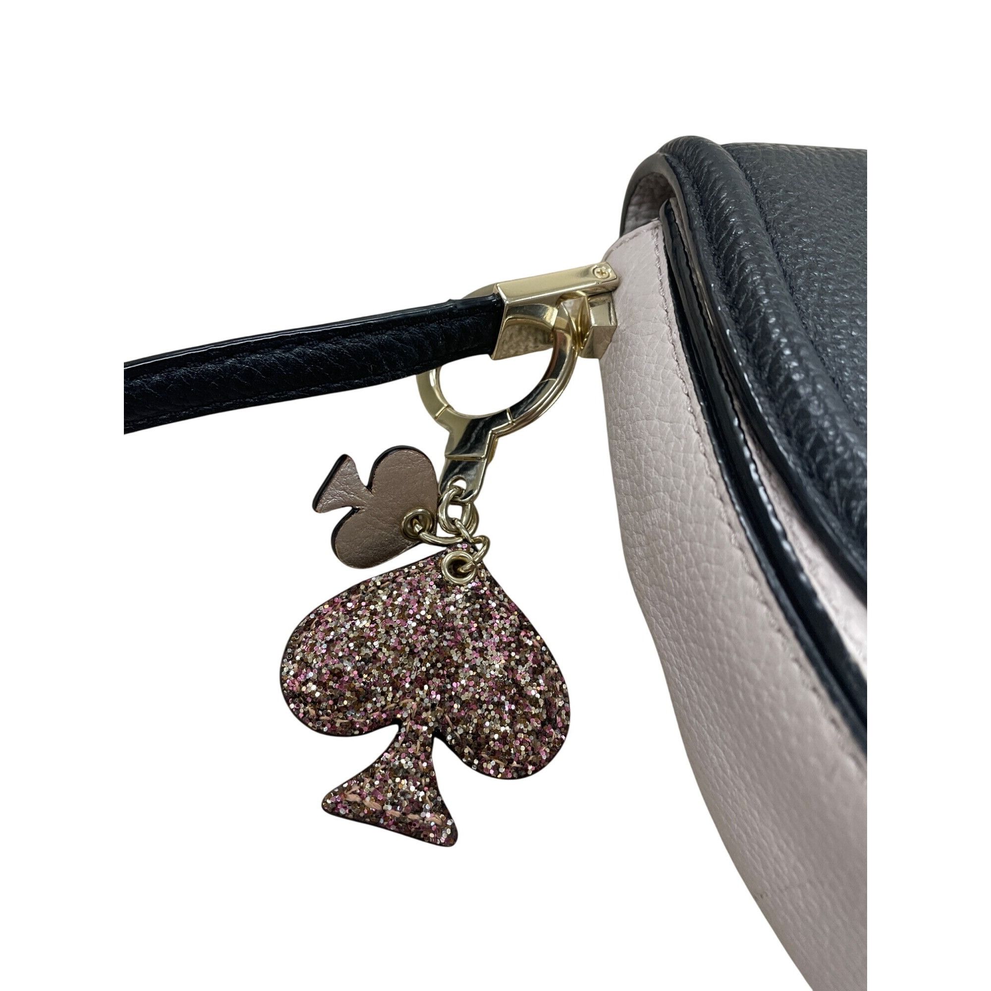 Kate Spade Kate Spade Womens Leather Black Gray charmed crossbody Handb Size ONE SIZE - 3 Thumbnail