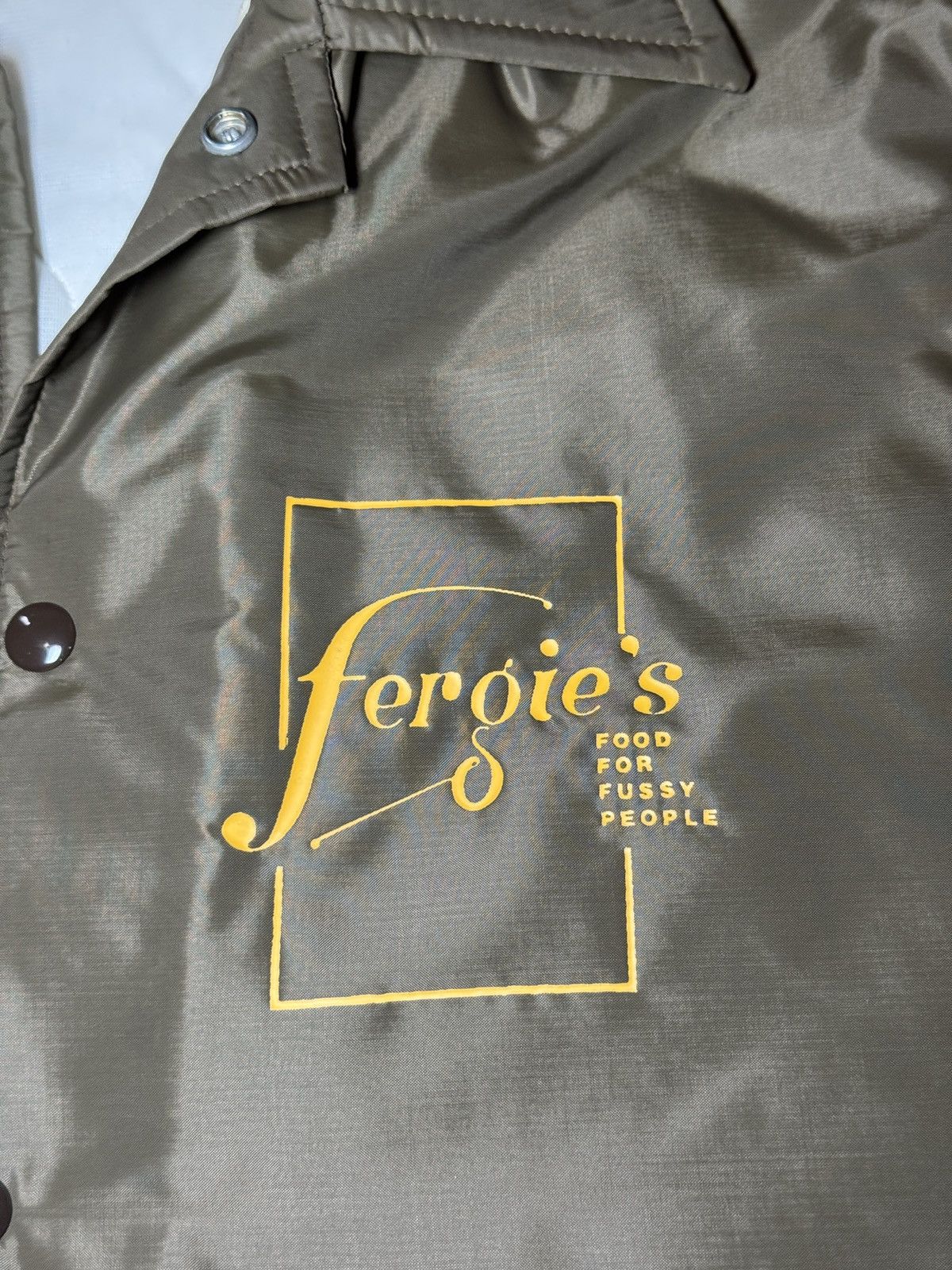 Vintage Vintage 90s Fergie’s Food For Fussy People Large Jacket Size US L / EU 52-54 / 3 - 2 Thumbnail