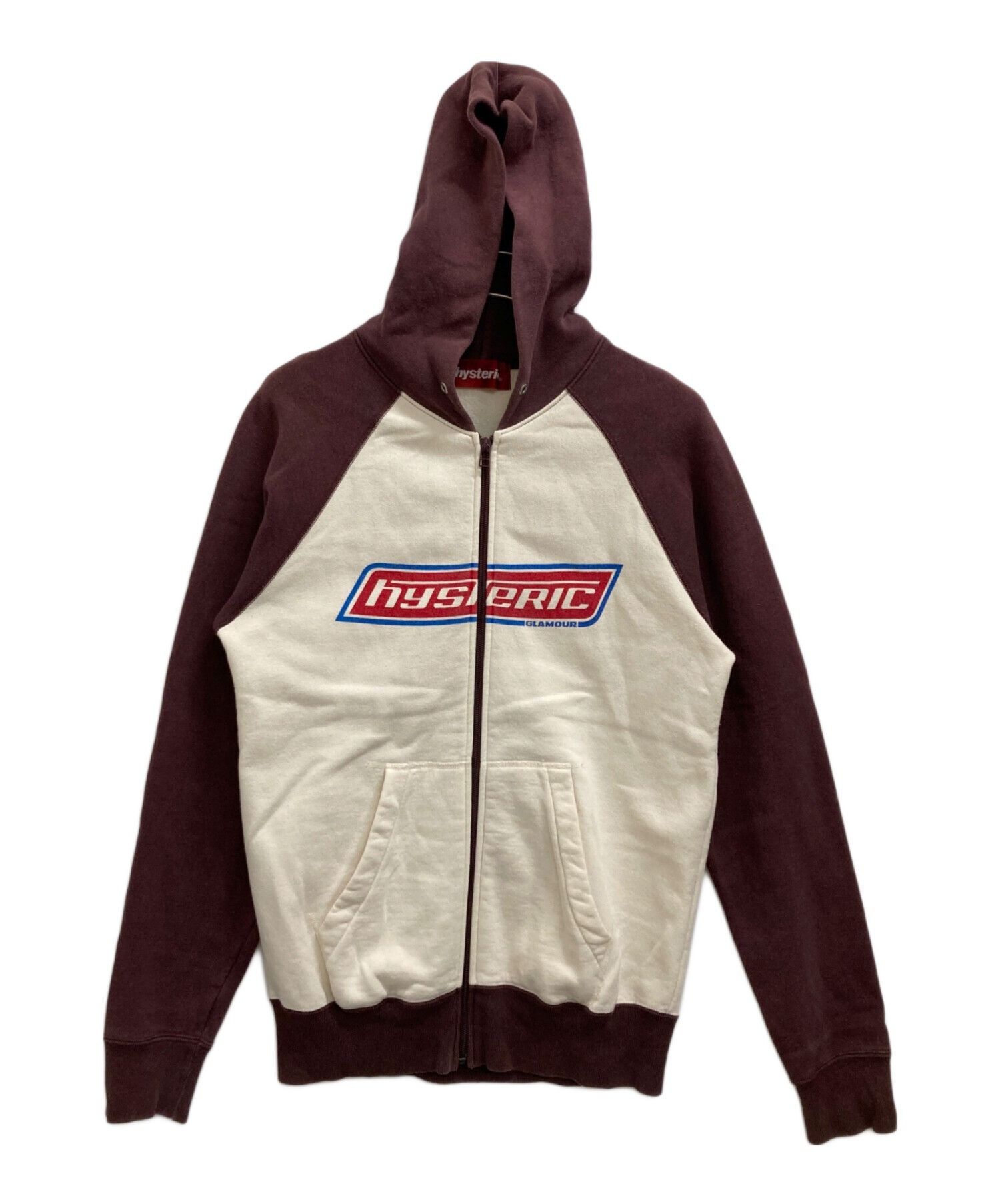 Hysteric Glamour Destroy All Monsters Patchwork Logo Zip
