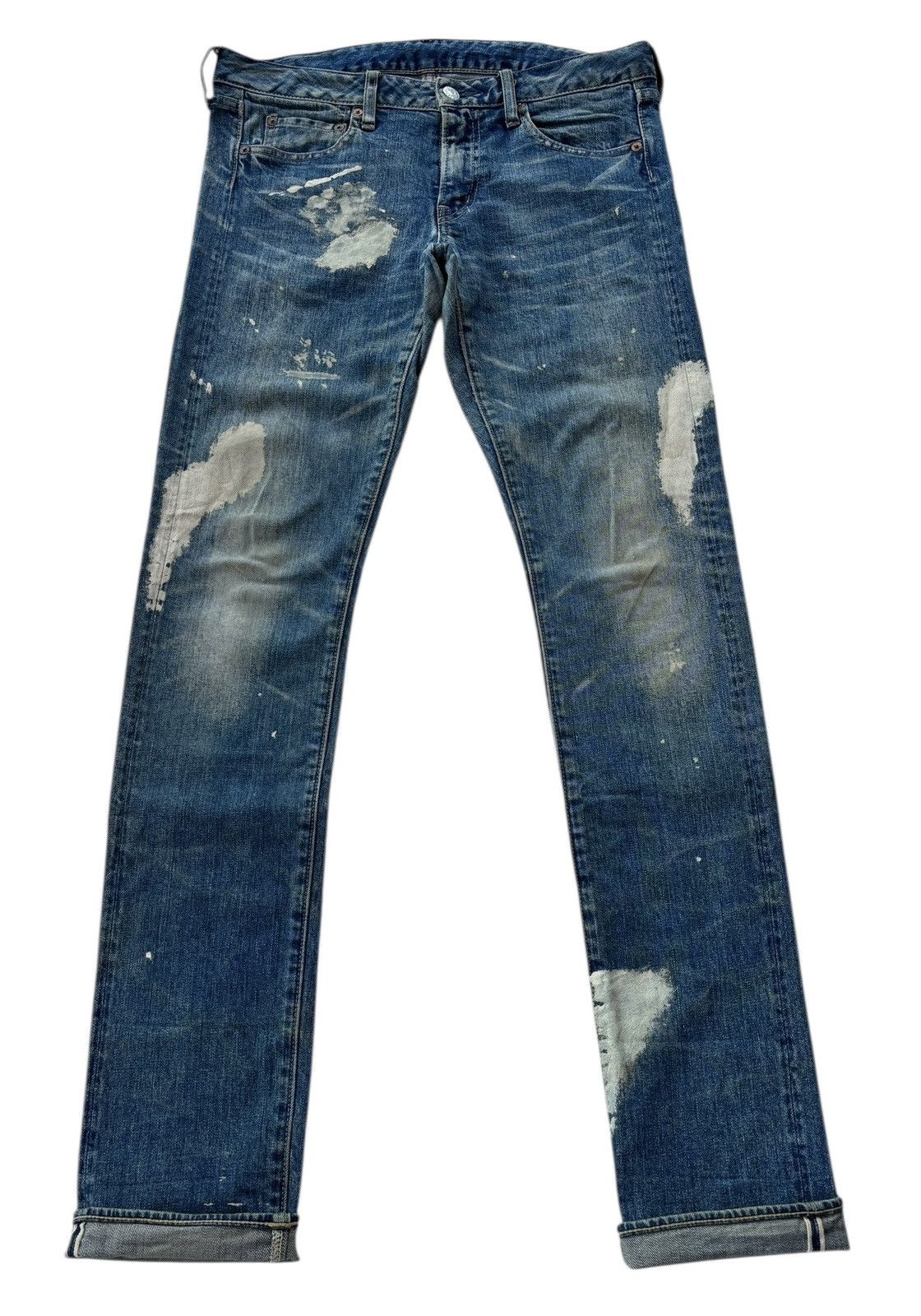 Helmut Lang 🔥REM GO TO HOLLYWOOD PAINTER SELVEDGE DENIM SKINNY JEANS Size US 32 / EU 48 - 1 Thumbnail