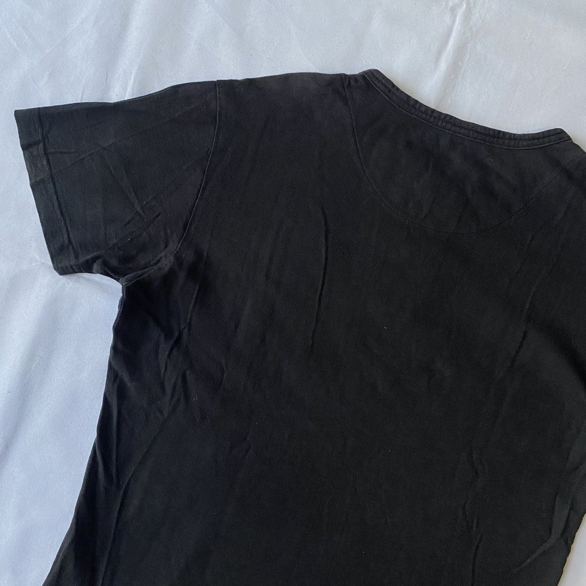 If Six Was Nine × Japanese Brand × semanticdesign Minimalist Japanese Sashiko Patch Pocket Accent Henley Tees Size US M / EU 48-50 / 2 - 8 Thumbnail