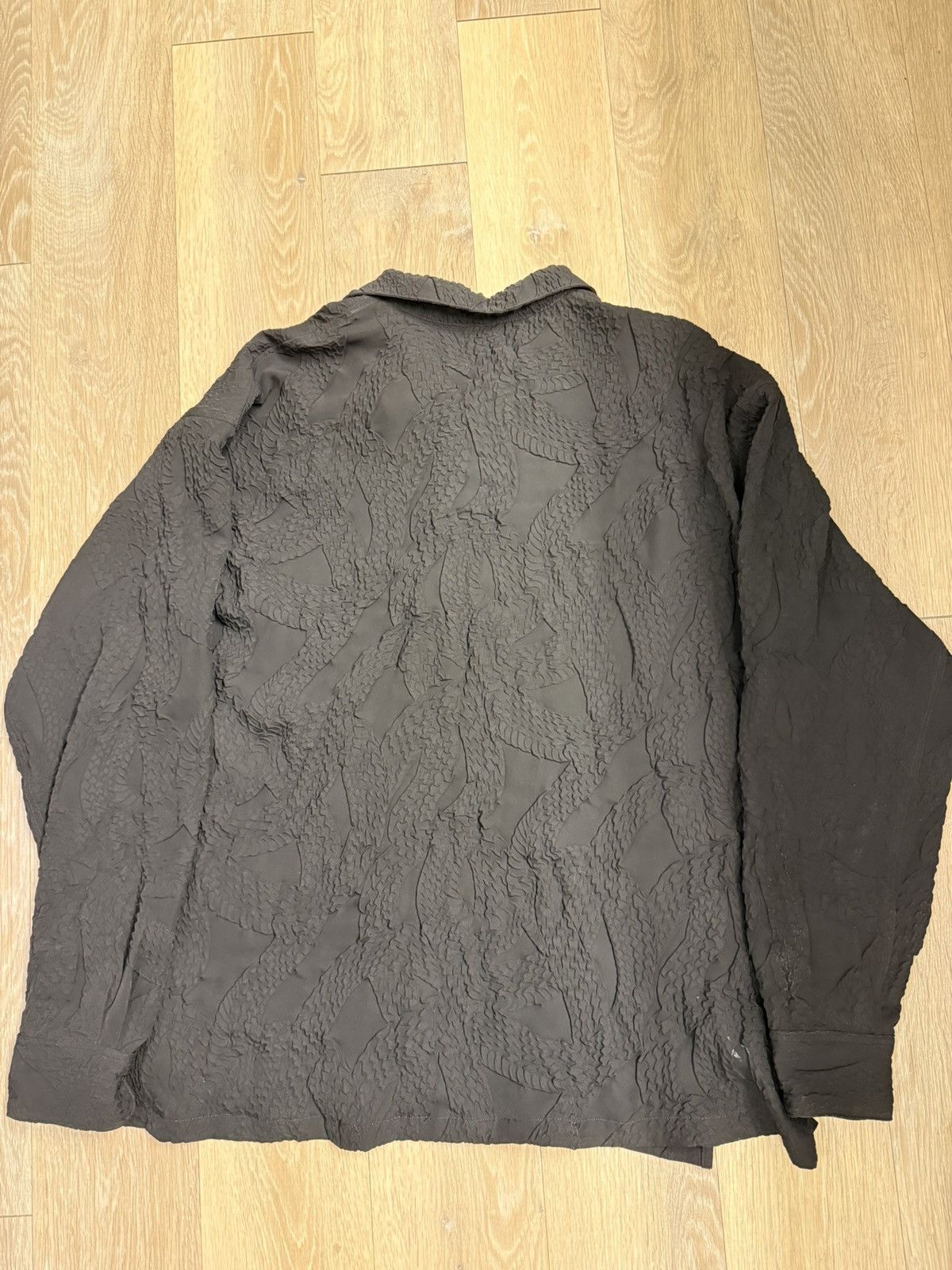 KOZABURO Kozaburo S23 Embossed Snake Button Down Size US XL / EU 56 / 4 - 2 Thumbnail