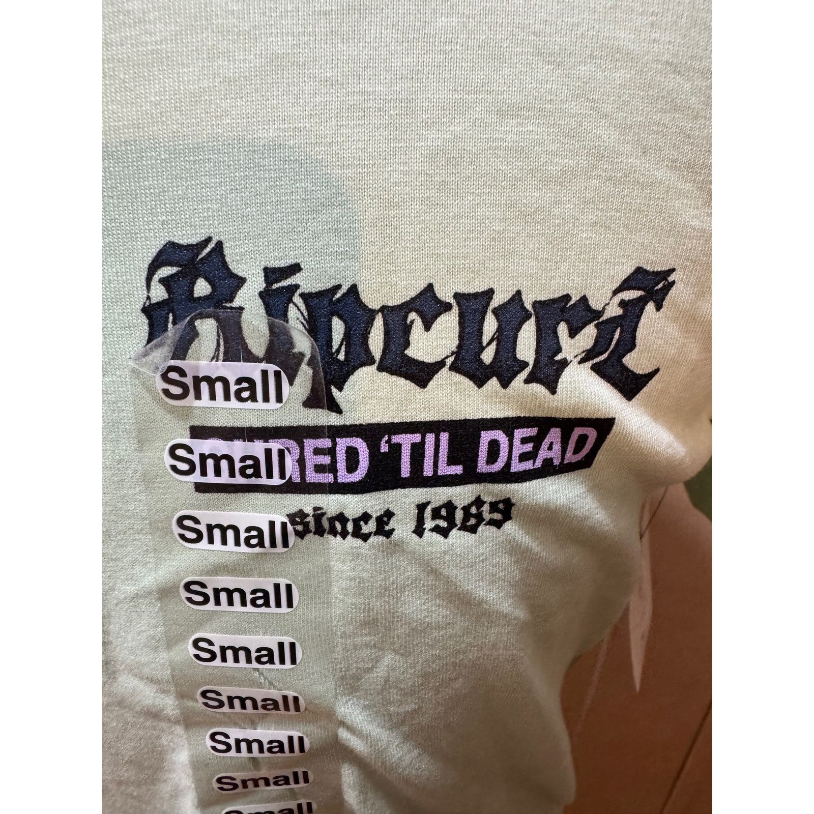 Rip Curl Rip Curl Shred Til Dead Skeleton Surf Tee Small NWT Size US S / EU 44-46 / 1 - 4 Thumbnail