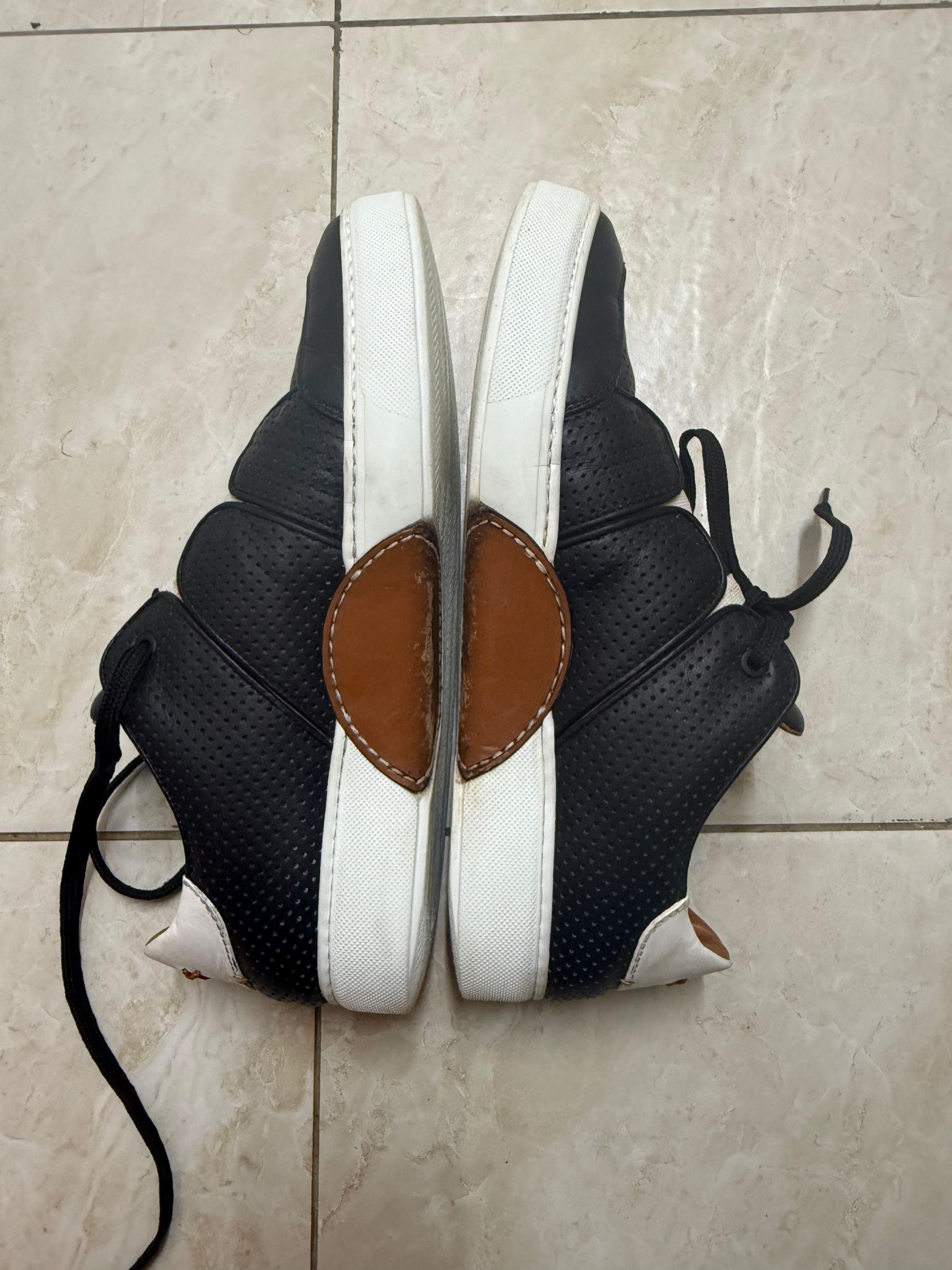 Ermenegildo Zegna Ermenegildo zegna Tiziano leather sneaker Size US 9.5 / EU 42-43 - 2 Thumbnail