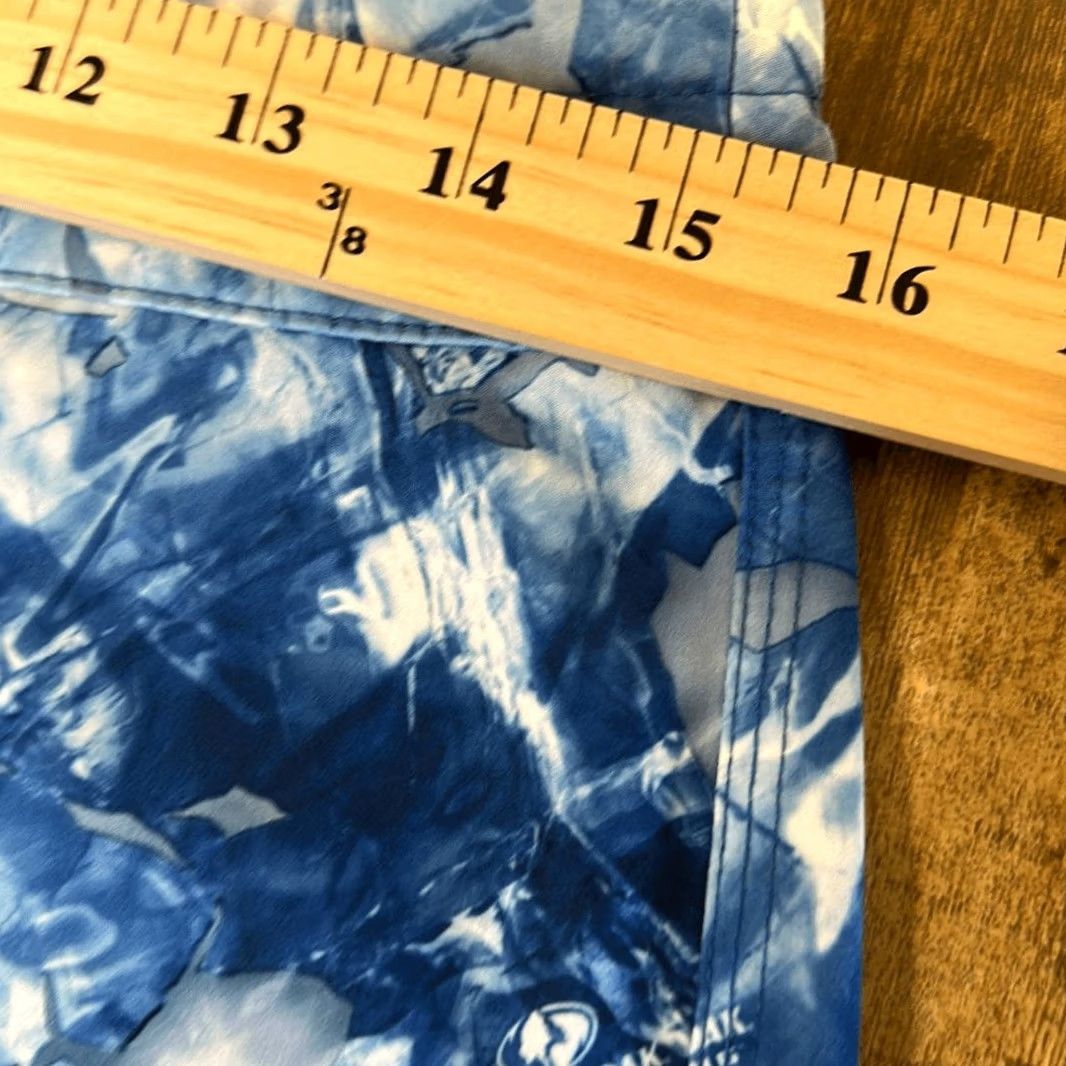Vintage Huk Pursuit Mossy Oak Fracture Boardshort Men's 30 Blue H2000138 Boardshorts Size US 30 / EU 46 - 7 Thumbnail