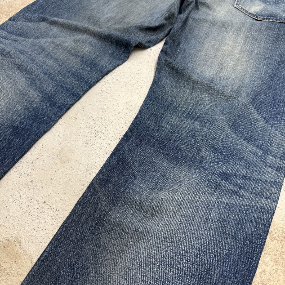 Levi's Levis 505 Distressed Whiskering Denim Pants Size US 42 / EU 58 - 12 Thumbnail