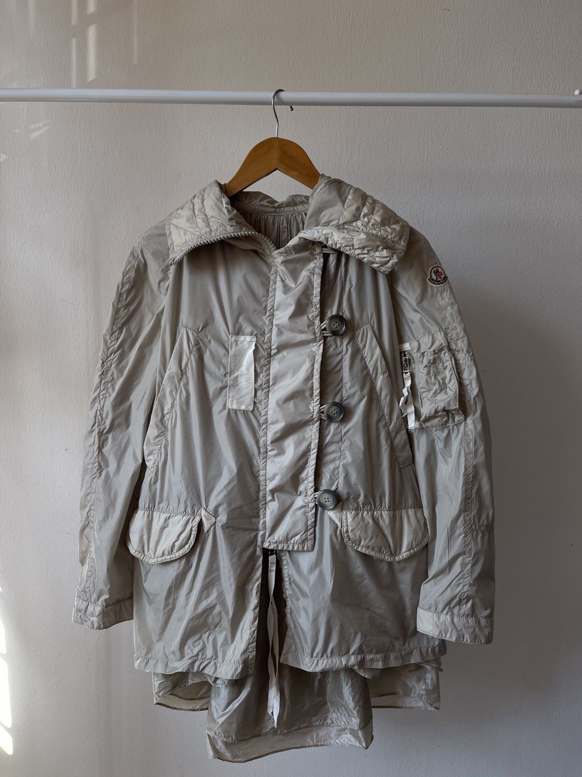 Moncler Moncler Sacai Sora Jacket Size L / US 10 / IT 46 - 5 Thumbnail
