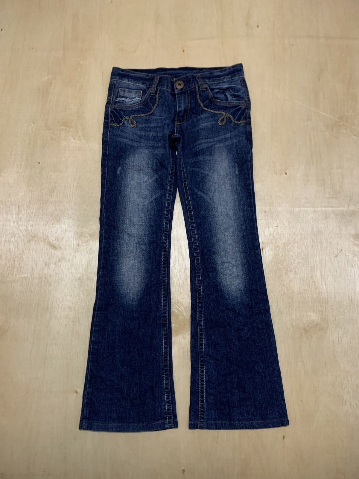 If Six Was Nine × Japanese Brand × Tornado Mart Flare Latooku Fox Jeans Bootcut Ifsixwasnine Size US 31 - 3 Thumbnail