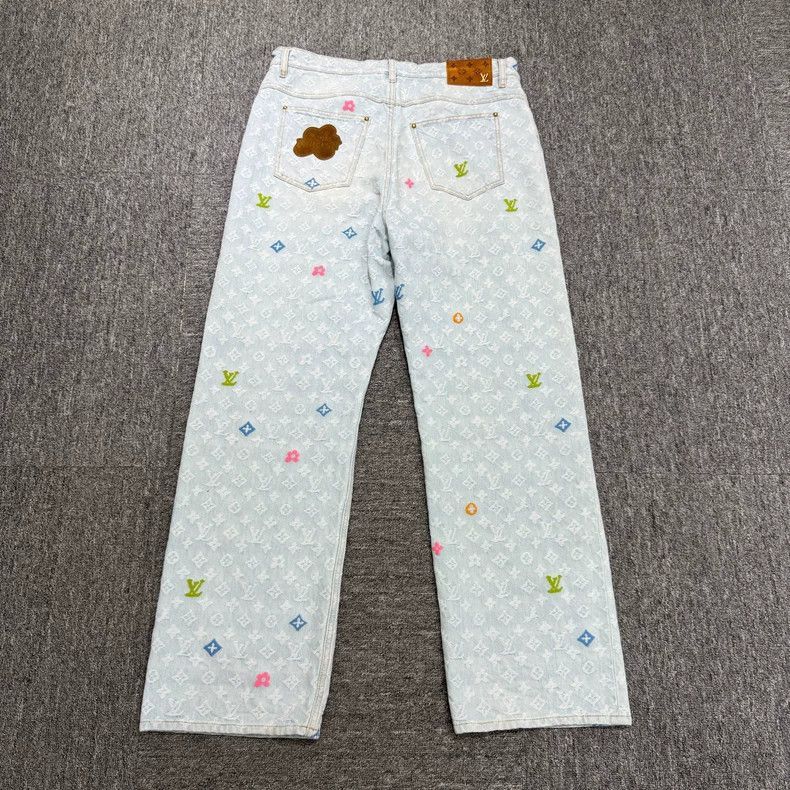Louis Vuitton louis vuitton tyler monogram denim pants-2507 Size US 31 - 2 Thumbnail