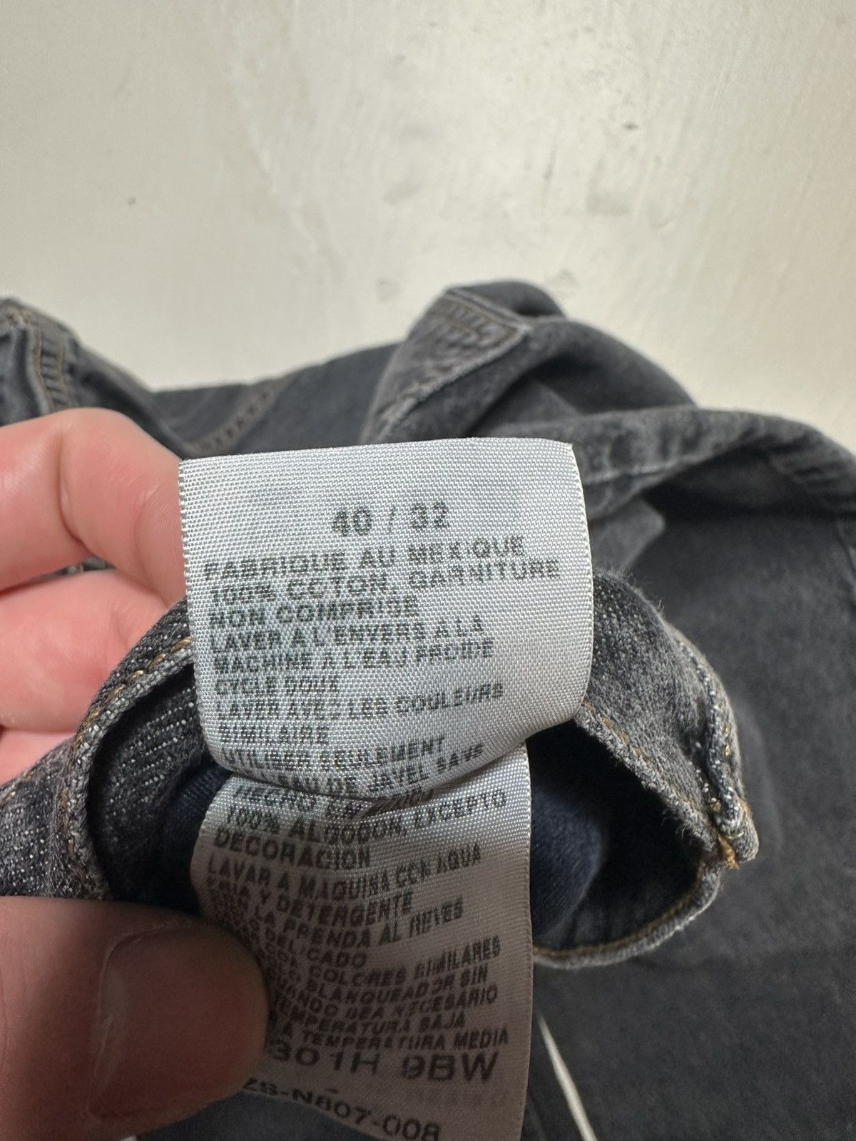 Nautica Nautica Baggy Black Jeans Size US 40 / EU 56 - 6 Thumbnail