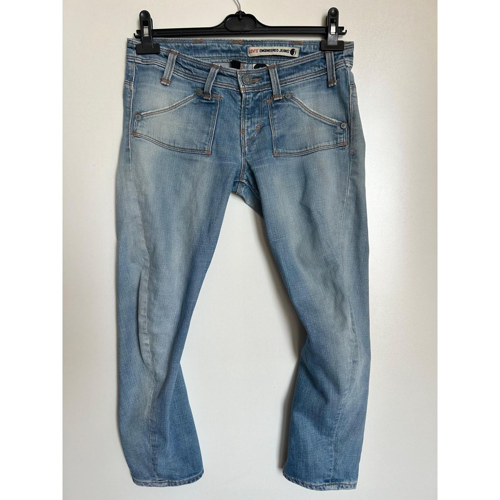 Levi's Levi's Engineered 29x26 - Twisted Leg Y2K Reissue Jeans Size US 29 - 4 Thumbnail