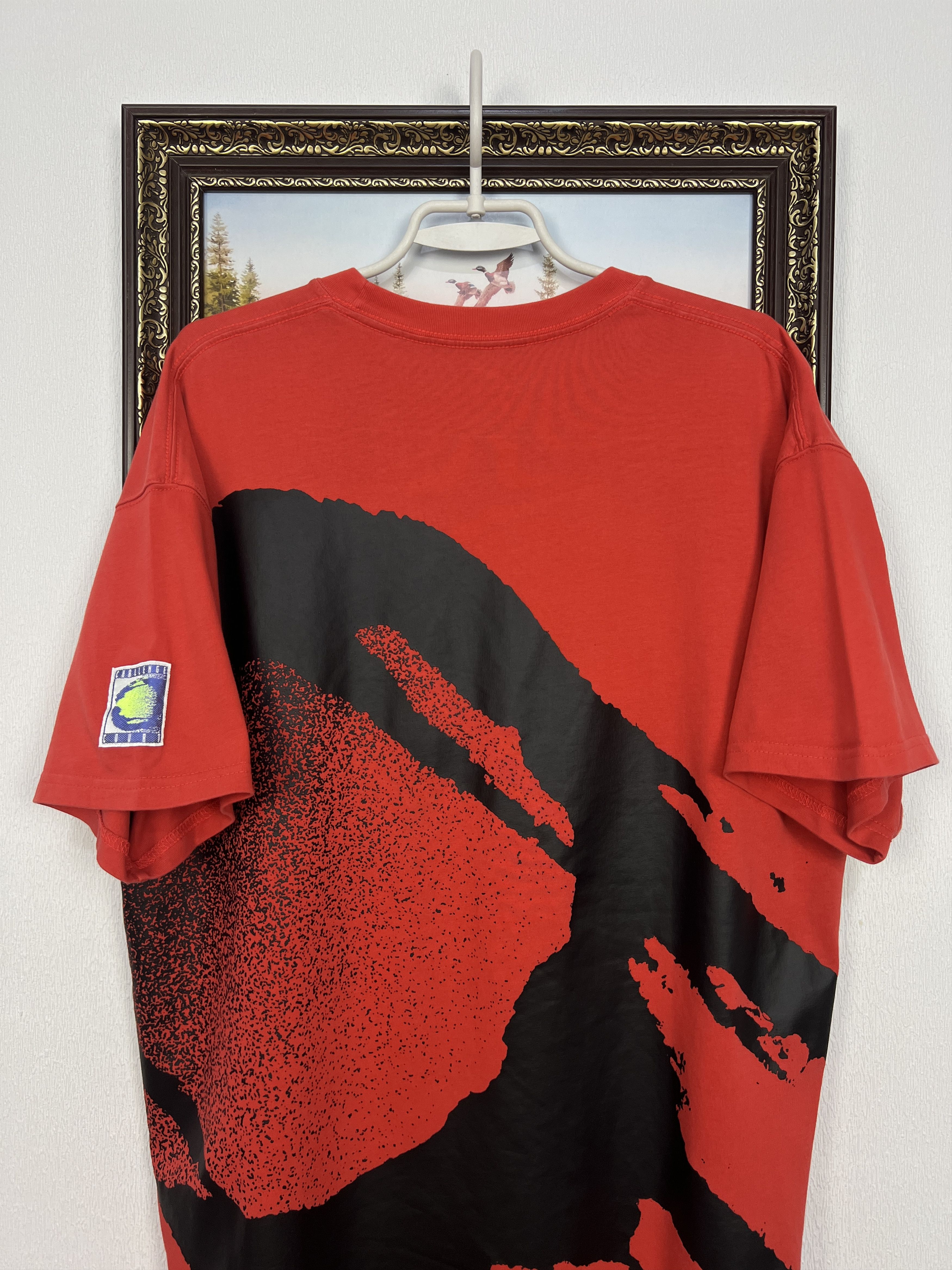 Nike Nike Court Andre Agassi Red Tennis Shirt Mens Jersey Size US L / EU 52-54 / 3 - 13 Thumbnail