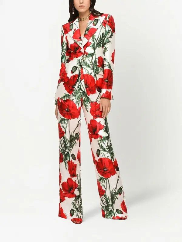 Dolce & Gabbana o1y0825 Blazer in Multicolor Size S / US 4 / IT 40 - 3 Thumbnail
