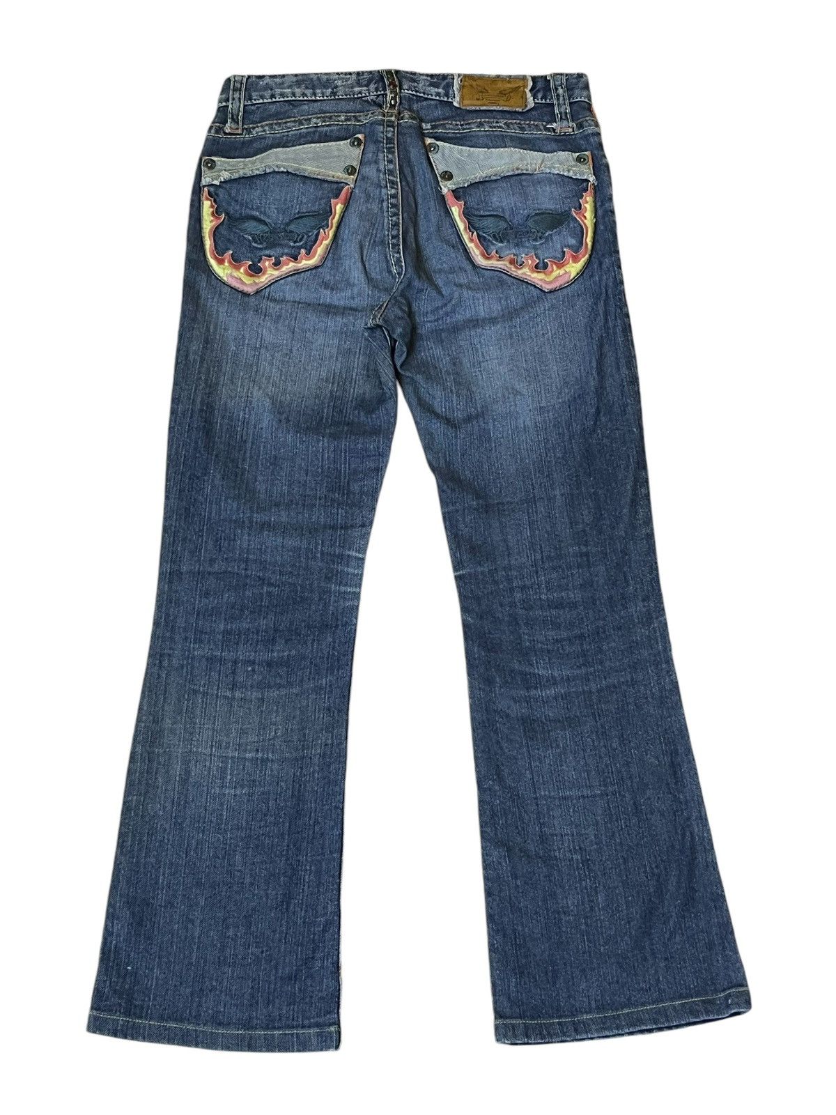 Robins Jeans FIRE🔥VINTAGE ROBIN’S FIRE MADE IN USA JEANS Size US 28 / EU 44 - 1 Thumbnail