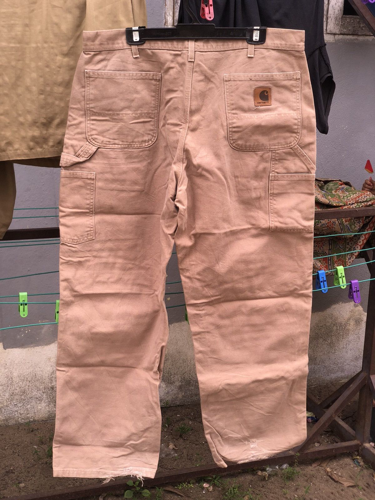 Carhartt × Vintage 🔥Vintage Carhartt Double Knee Brown Size US 38 / EU 54 - 1 Thumbnail