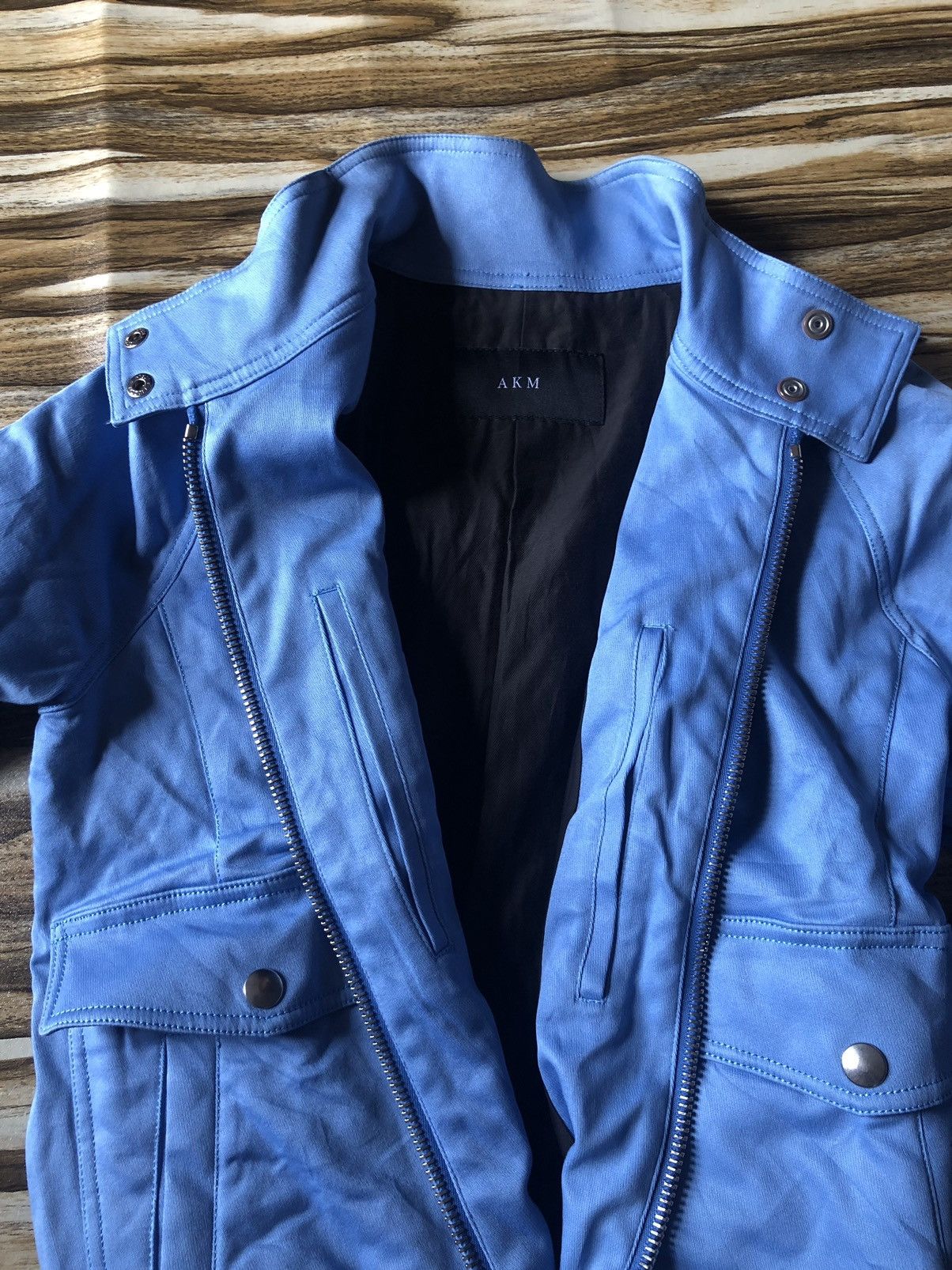 AKM 🇯🇵AKM Swing Top cotton twill stretch Utility biker jacket Size US M / EU 48-50 / 2 - 7 Thumbnail