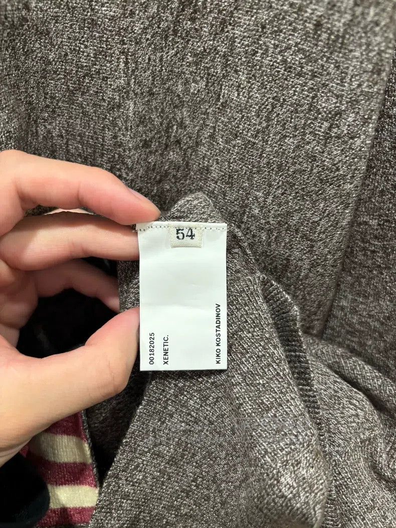 Kiko Kostadinov Kiko Kostadinov SS25 pieced sweatshirt men's Size US L / EU 52-54 / 3 - 4 Thumbnail