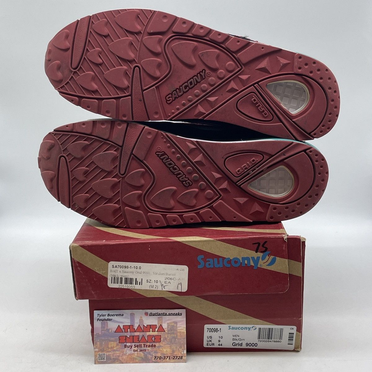 Saucony Bait x grid Viridiana burner Size US 10 / EU 43 - 7 Thumbnail