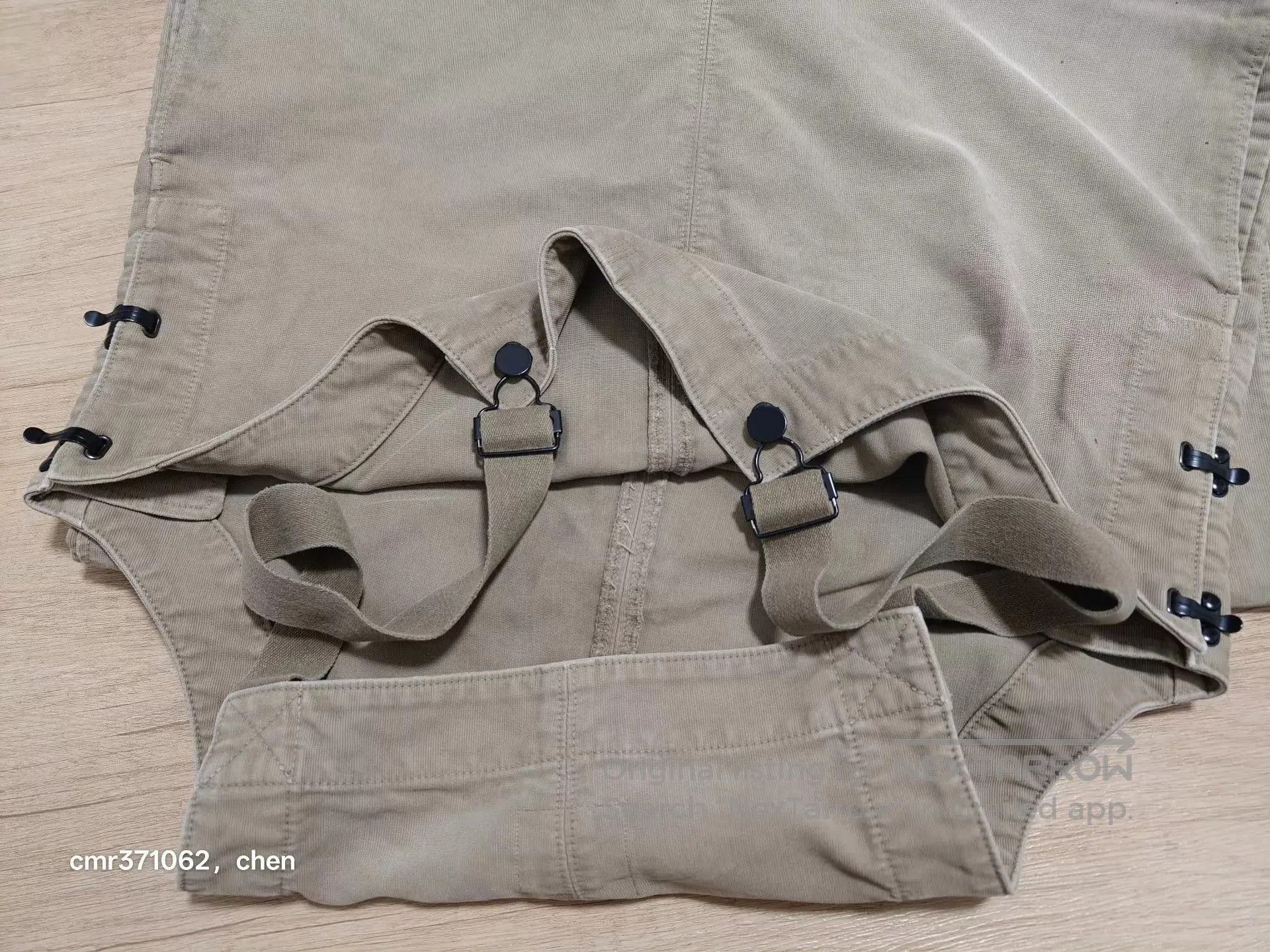 Visvim Green Overalls with Suspenders Size 34. Size US 34 / EU 50 - 7 Thumbnail