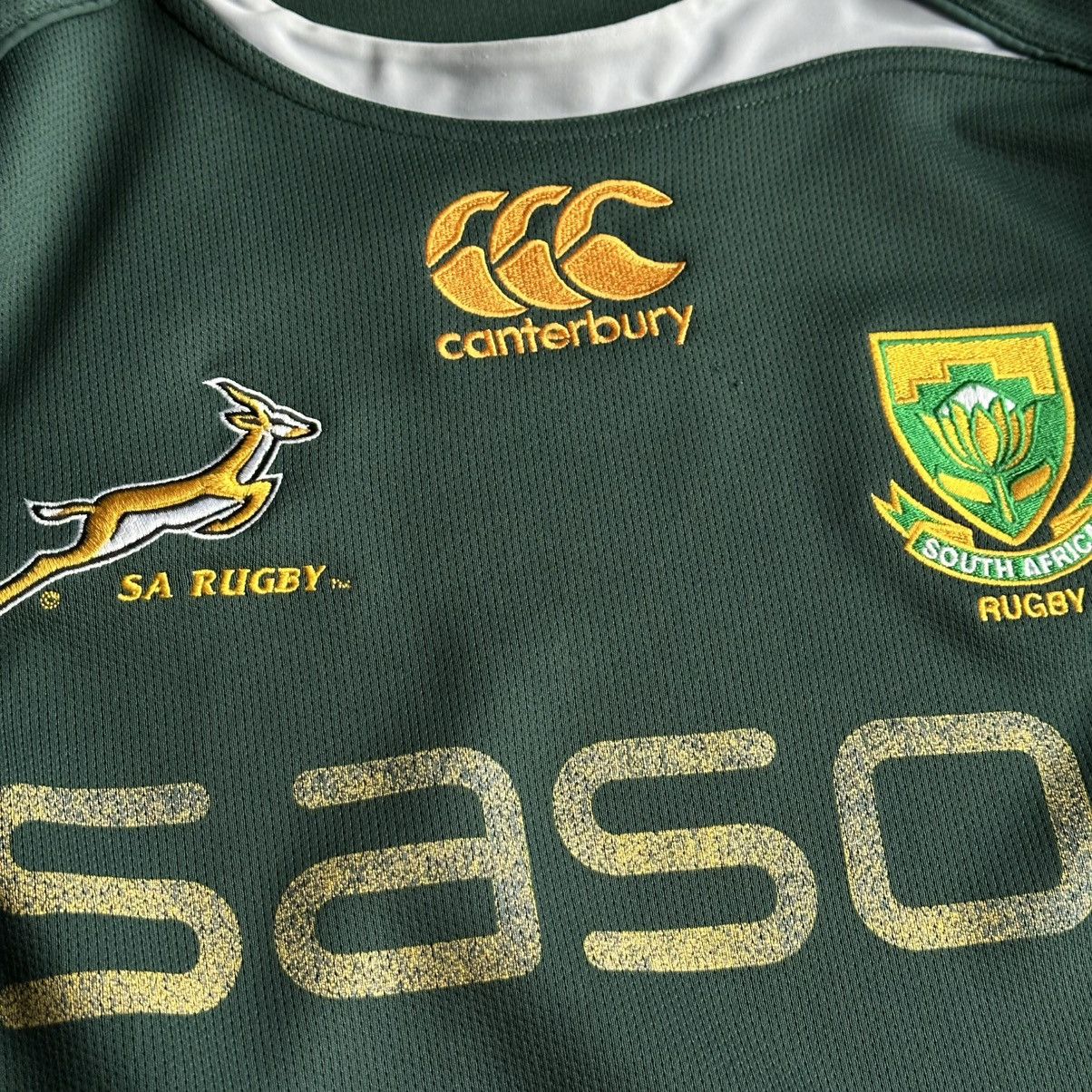 Canterbury of New Zealand Vintage Canterbury South Africa Rugby 2009/10 Union Jersey Size US M / EU 48-50 / 2 - 4 Thumbnail