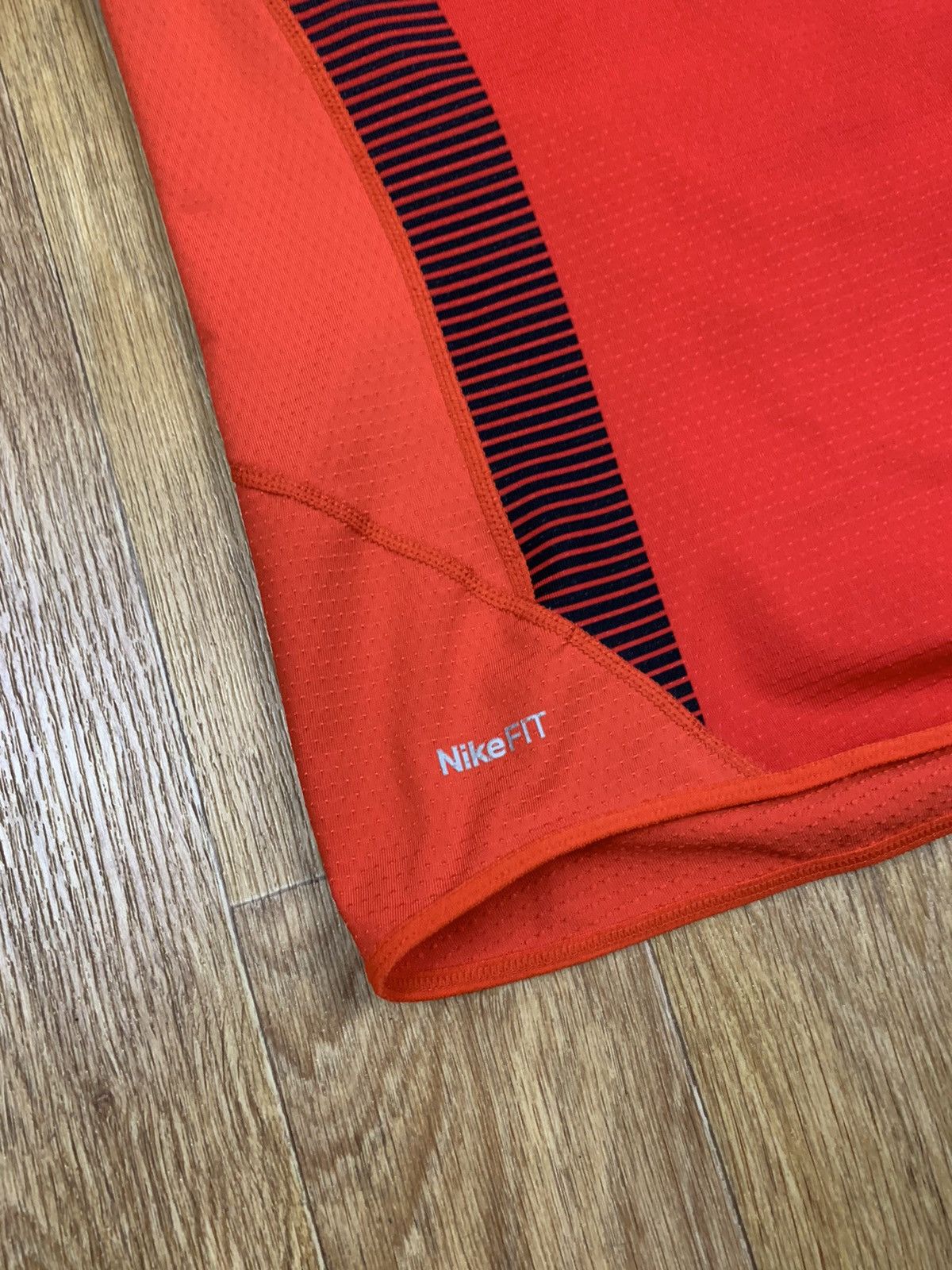 Nike Nike Fit Dry Pro Red Cycling Jersey Size US M / EU 48-50 / 2 - 3 Thumbnail