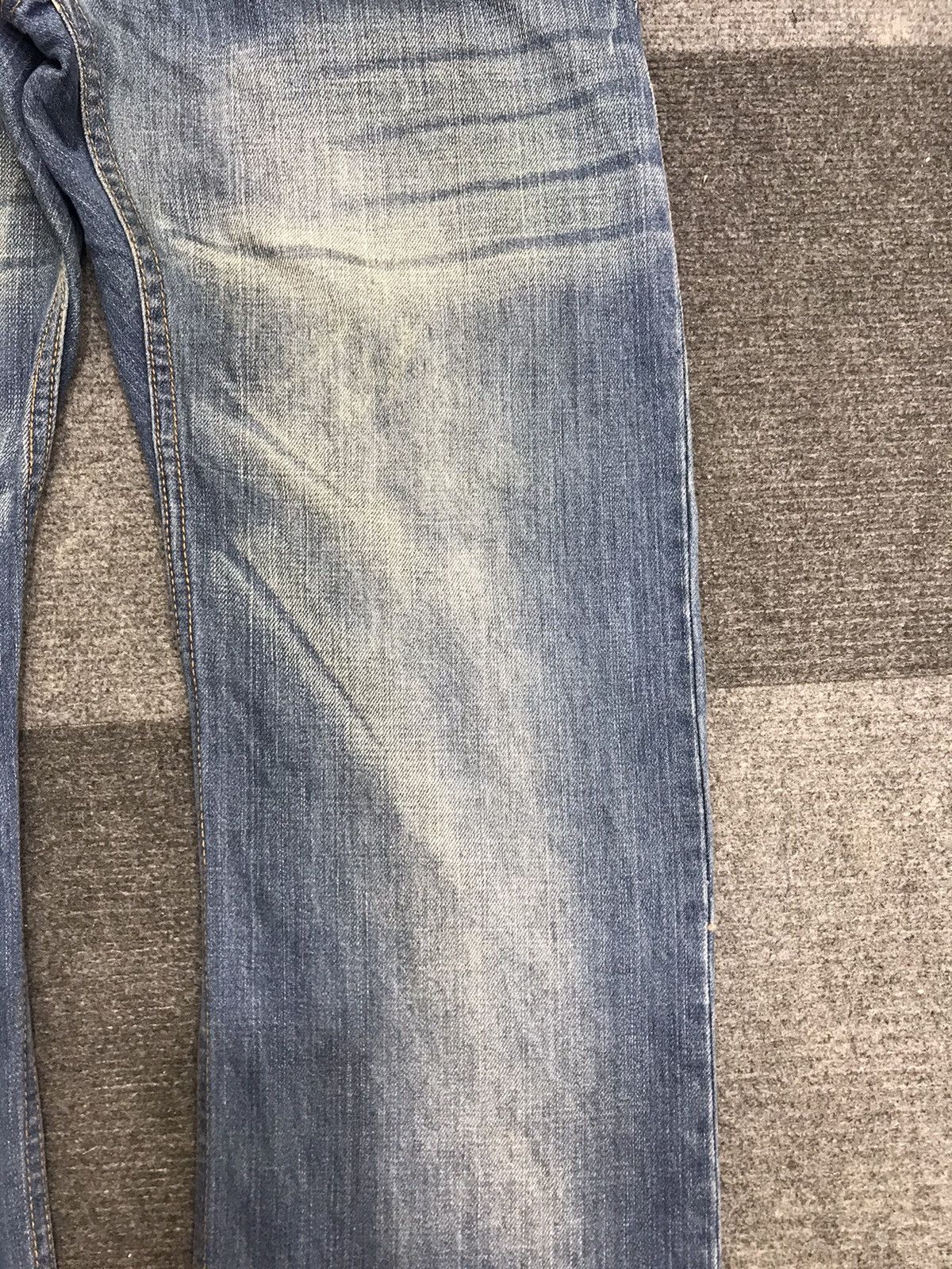 Japanese Brand 💥ARCHIVAL💥Dominate Double Waist Stone Wash Denim F450 Size US 34 / EU 50 - 6 Thumbnail